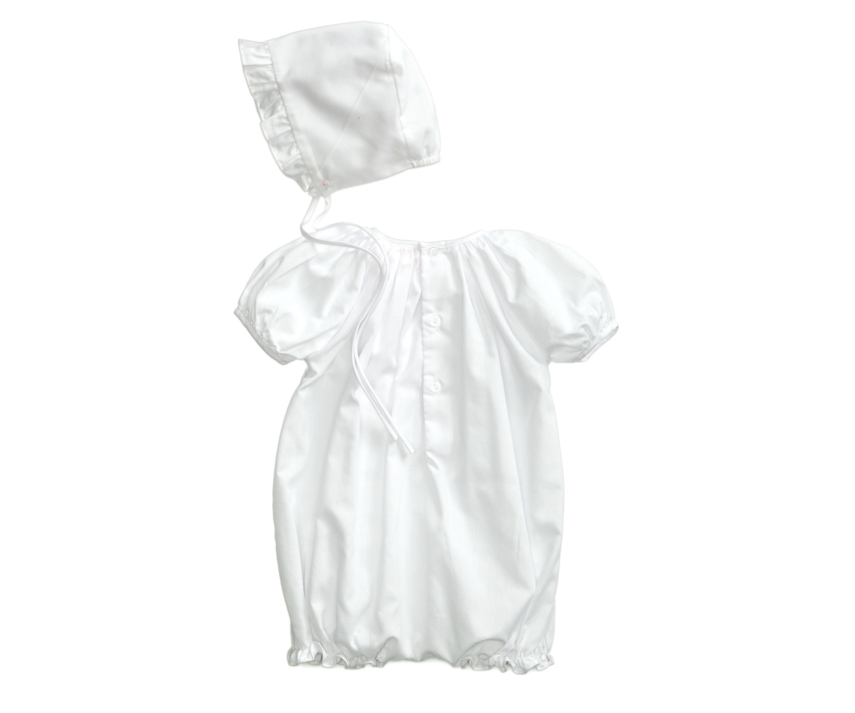 Baby Girls Smocked Bubble Romper