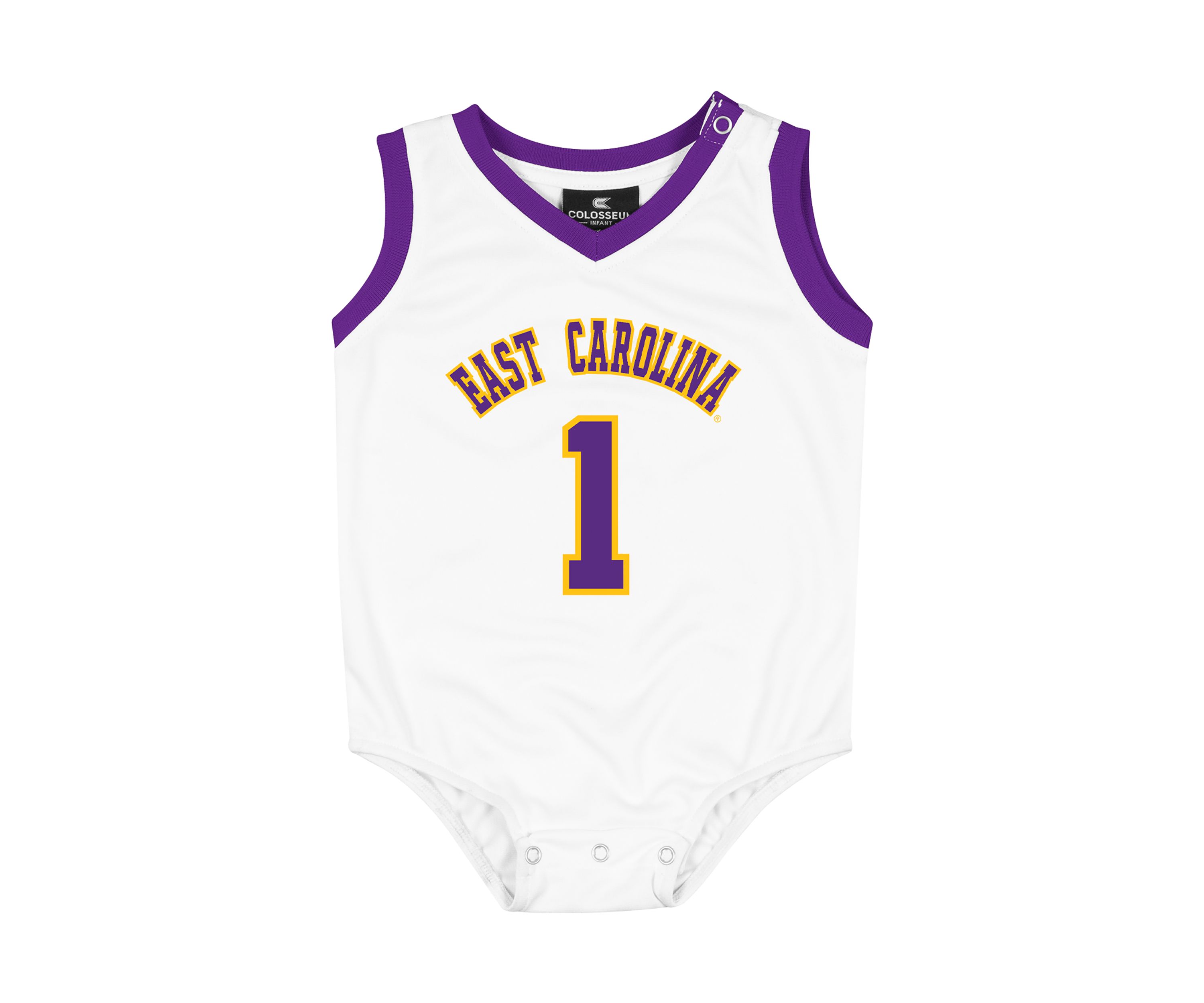 Baby NCAA East Carolina Pirates Jersey Bodysuit