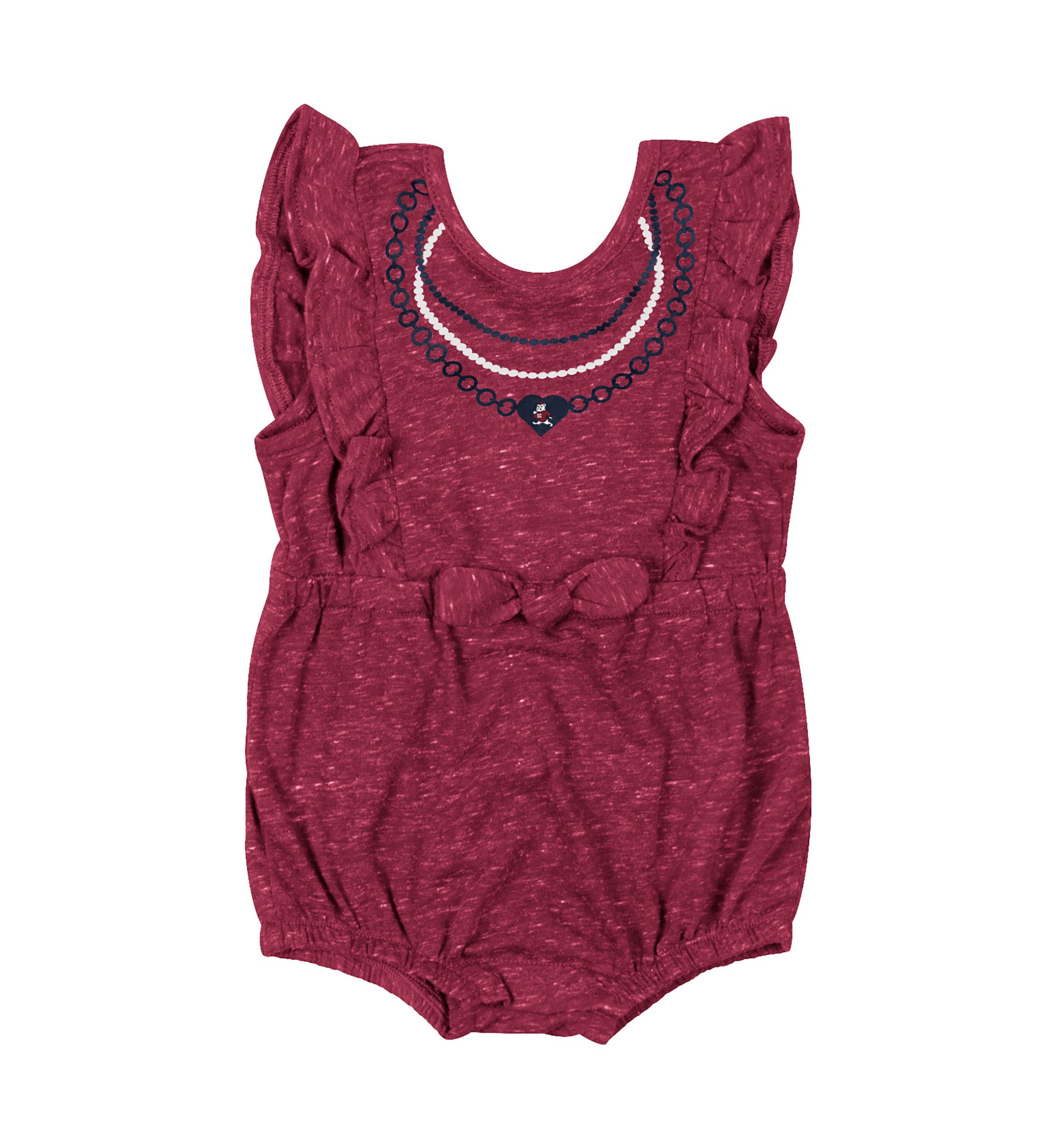 Baby Girls HBCU SC State Bulldogs Gidget Ruffle Bodysuit