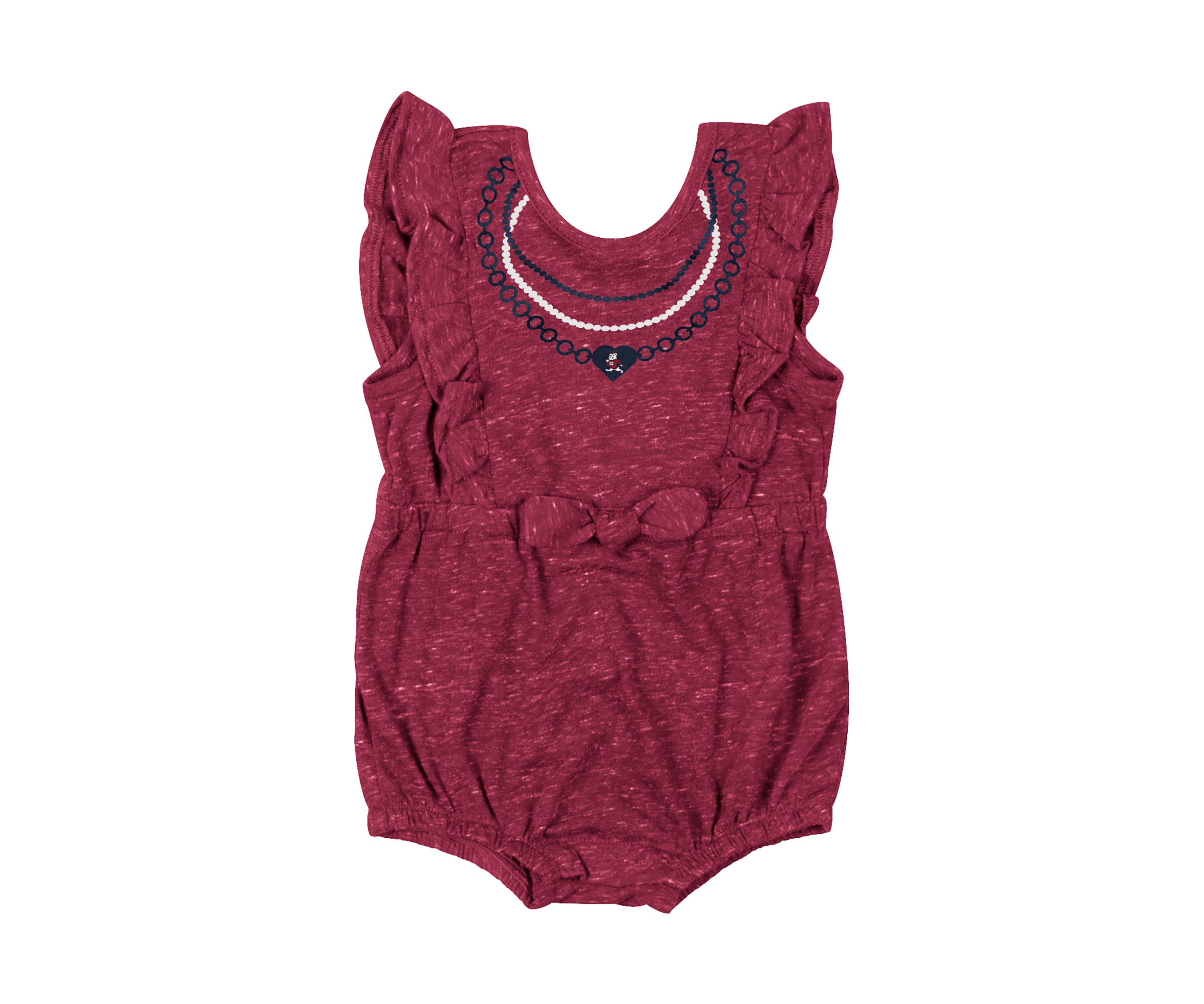 Baby Girls HBCU SC State Bulldogs Gidget Ruffle Bodysuit