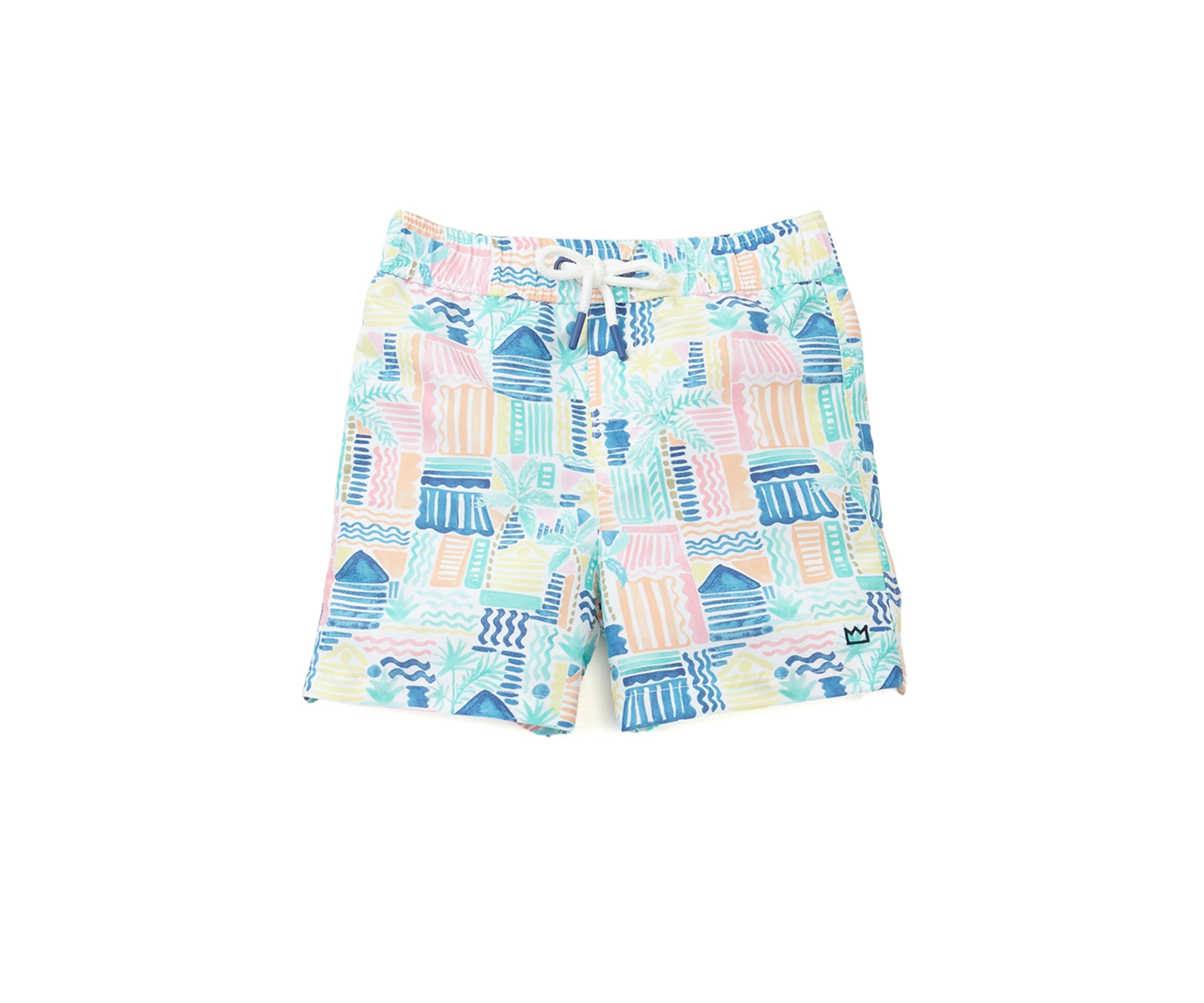 Baby Boys Rainbow Fish Rashguard Set 