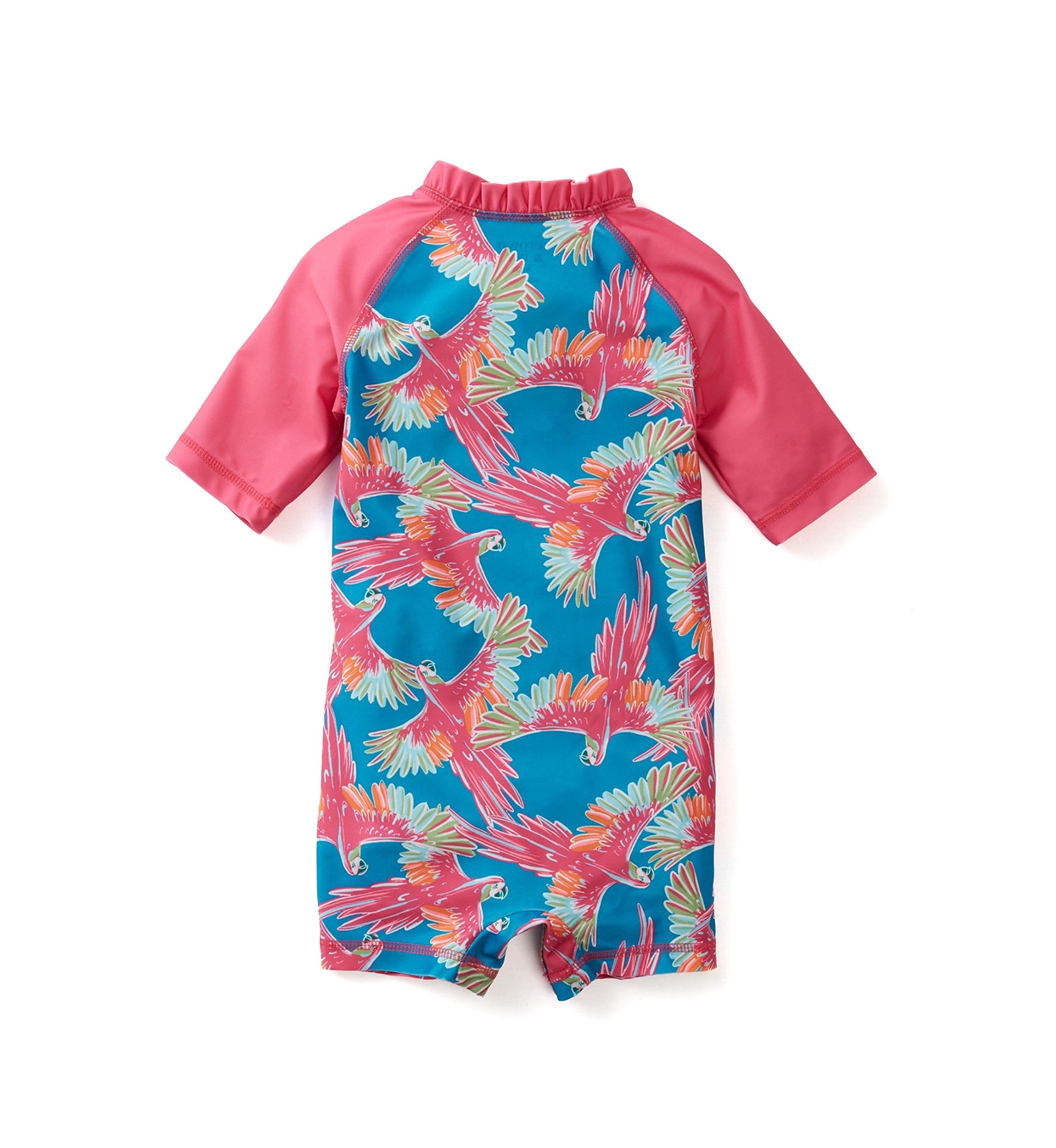 Baby Girls Parrot Printed Rashguard