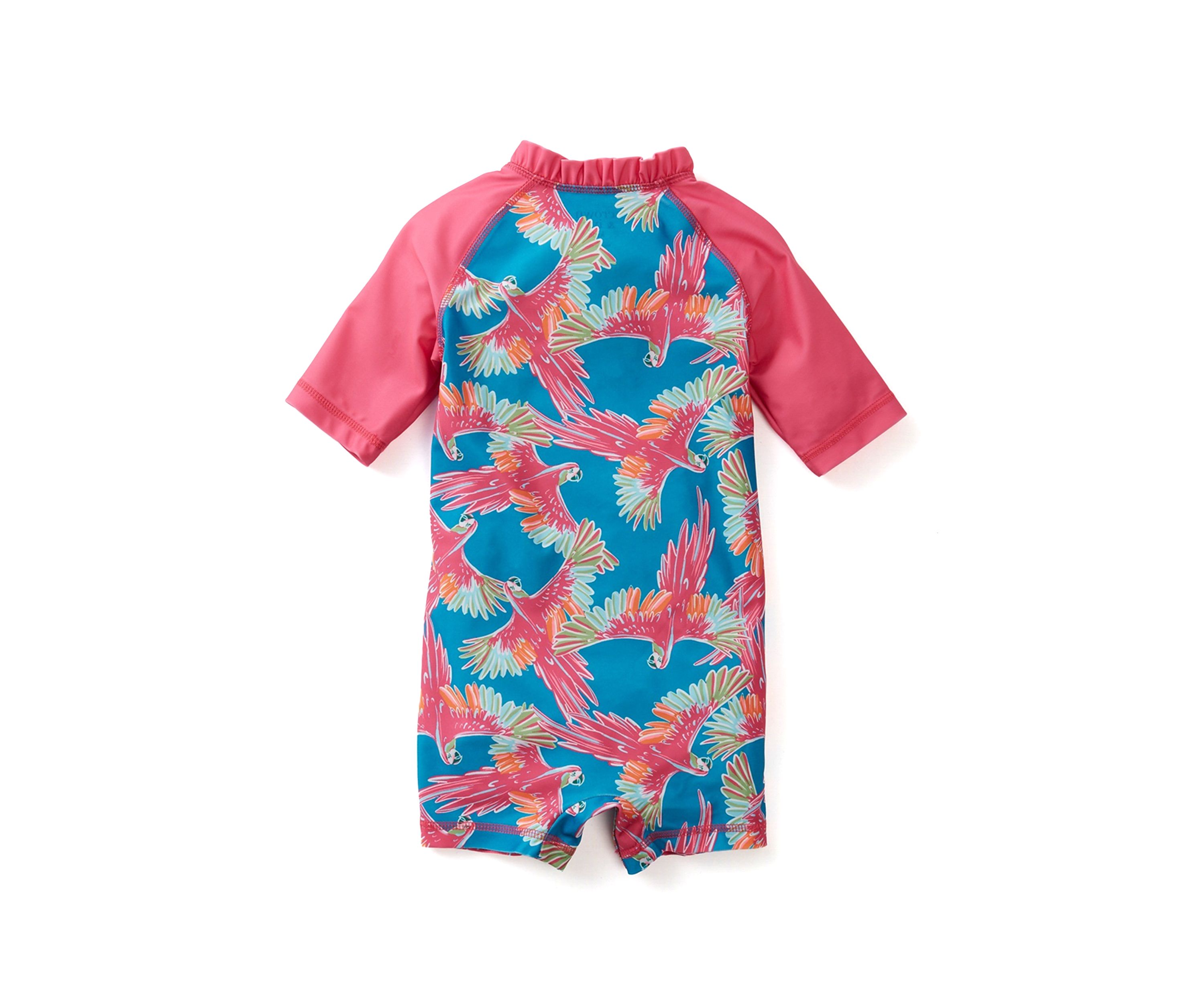 Baby Girls Parrot Printed Rashguard