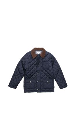 Crown Ivy Toddler Boys Quilted Barn Jacket Belk