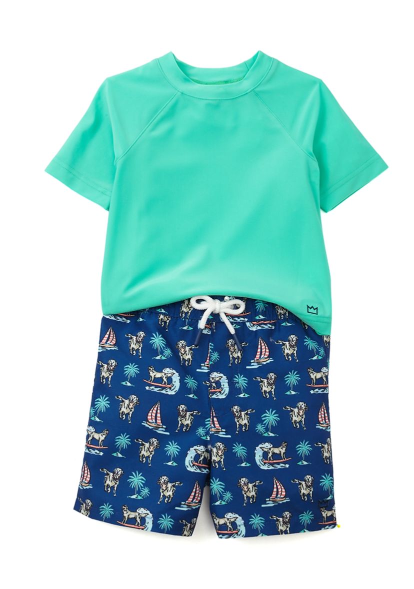 Baby Boys Rashguard Set 