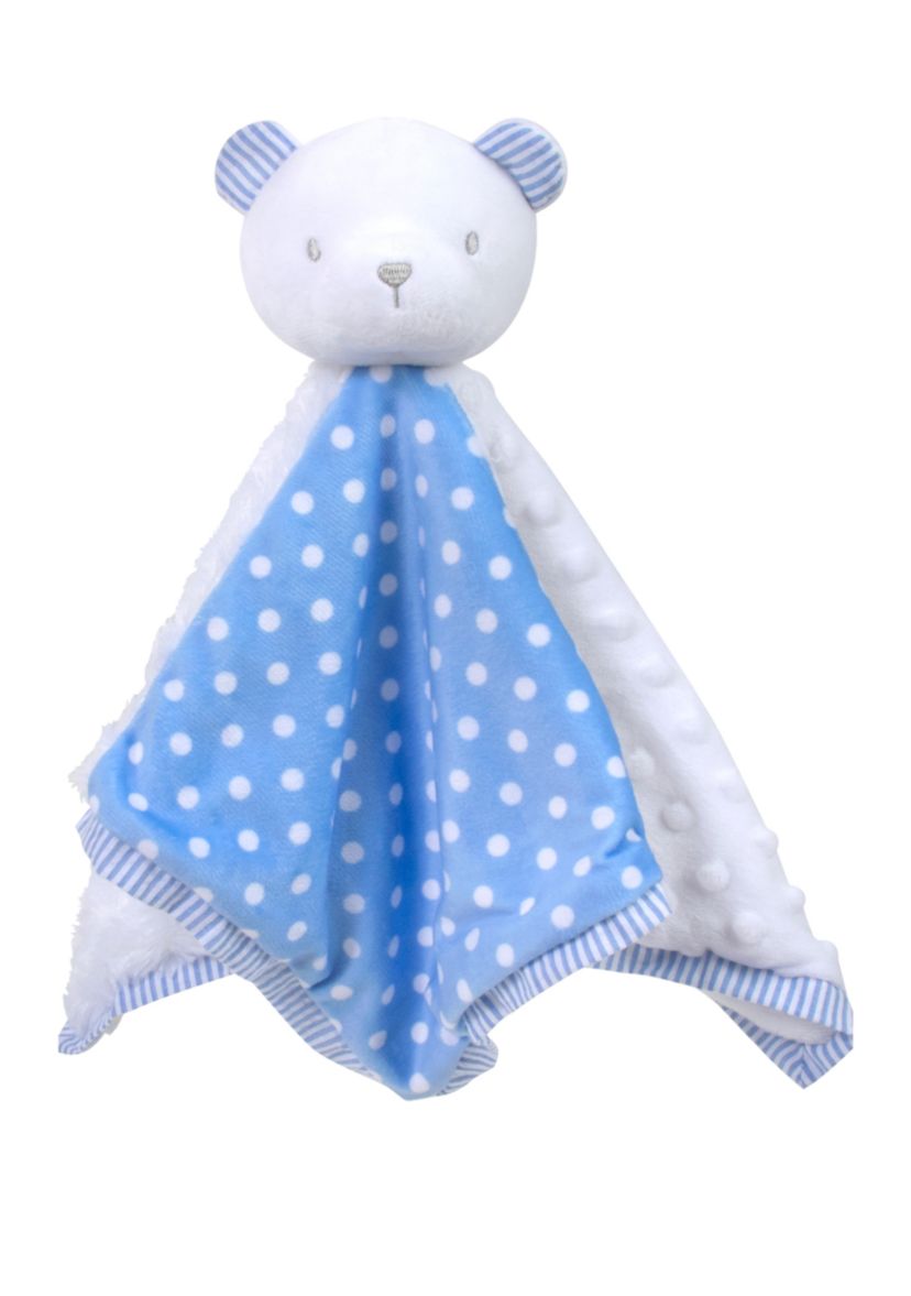 Baby Boys Seersucker Snuggy Bear 