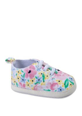 Baby Girls Floral Sneakers