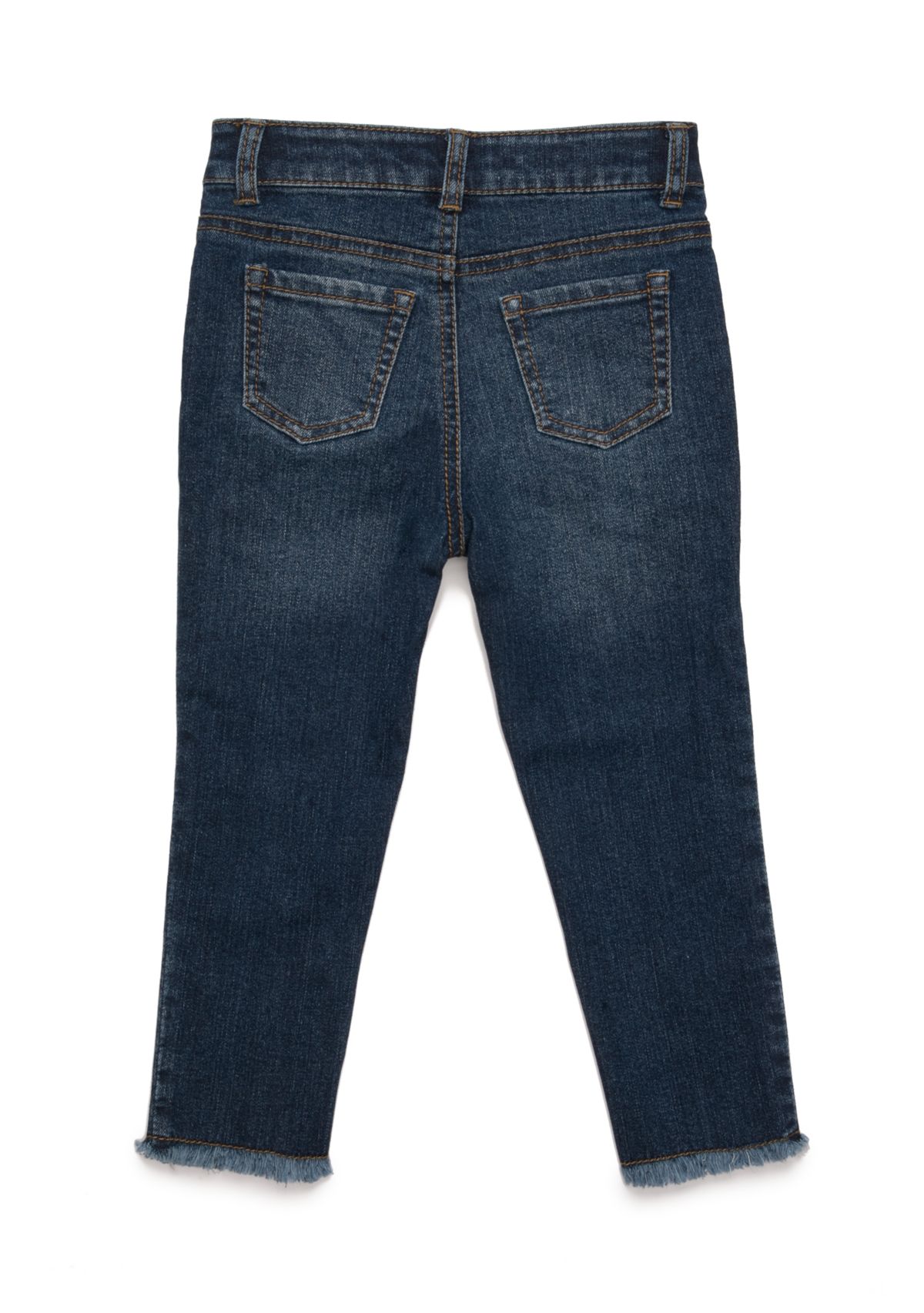 Toddler Girls Embroidered Denim