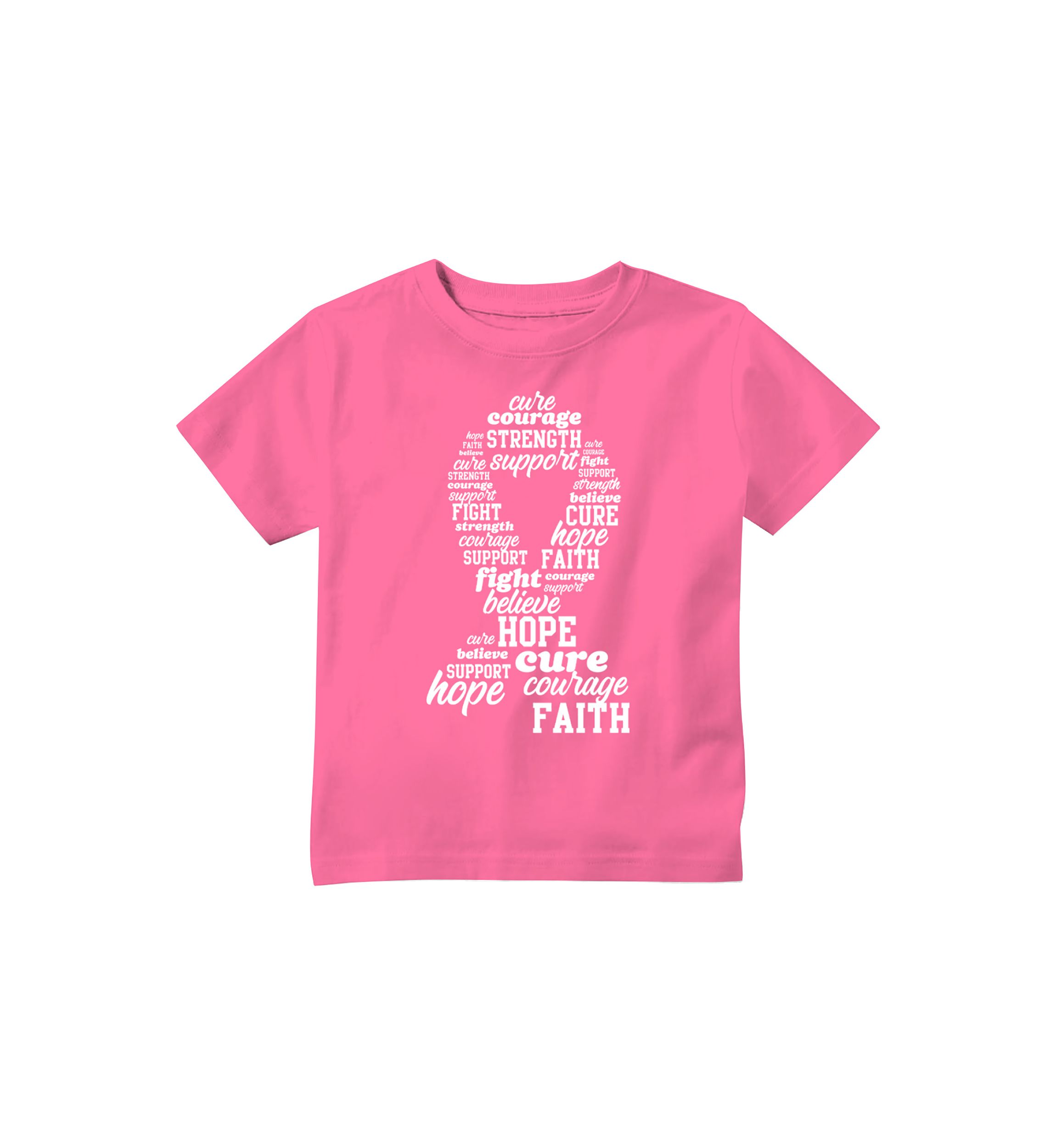 Baby Girls A Cure Worth Fighting For T-Shirt