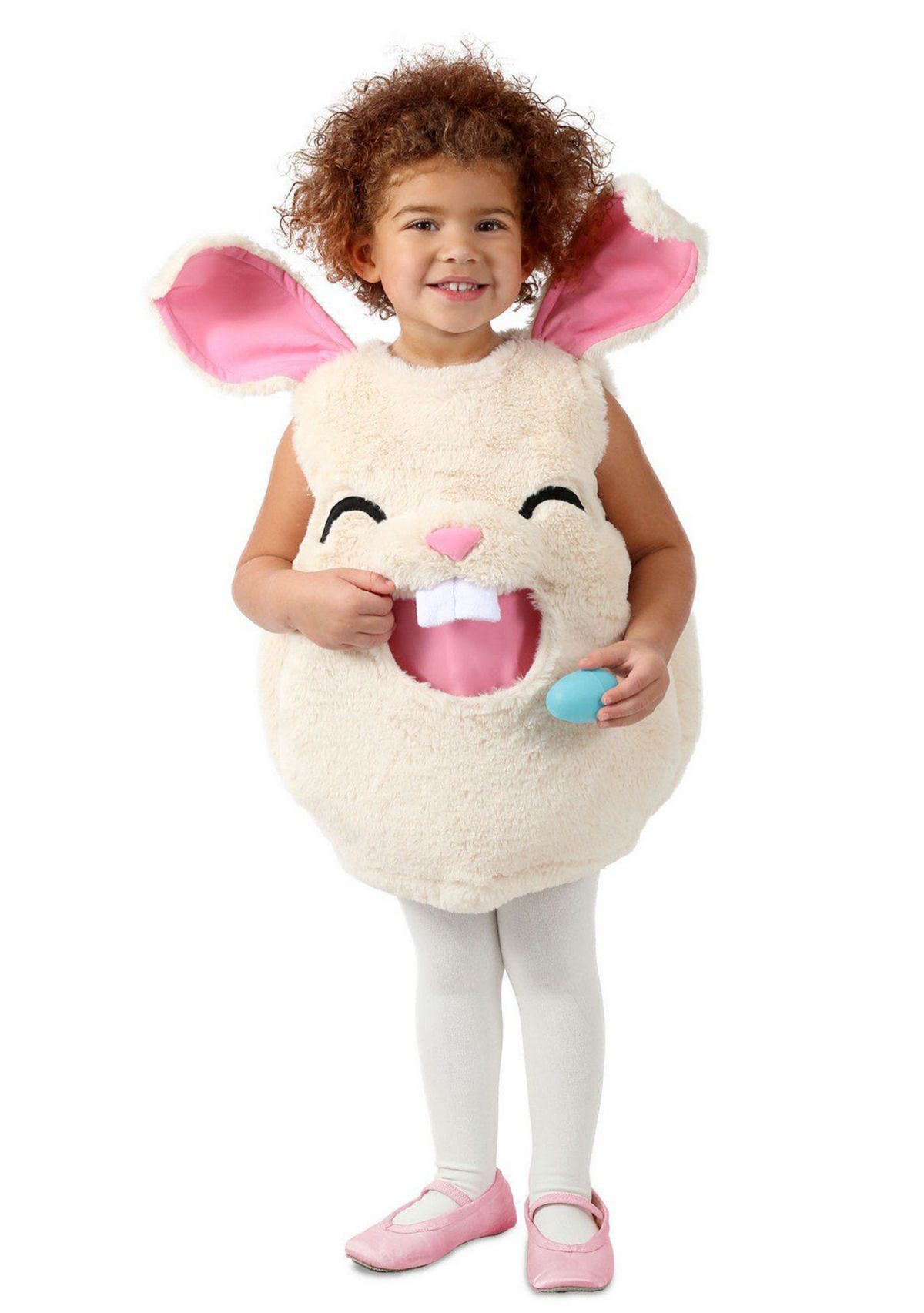 Toddler Girls Feed Me Bunny Costume