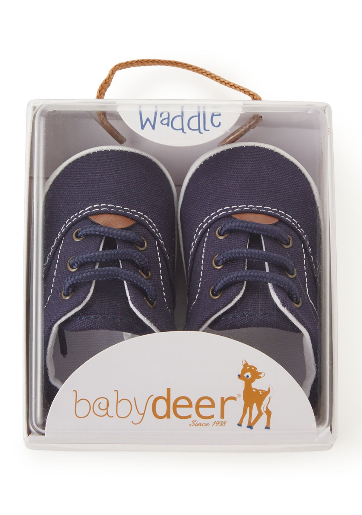 Baby Boys Navy Canvas Sneakers