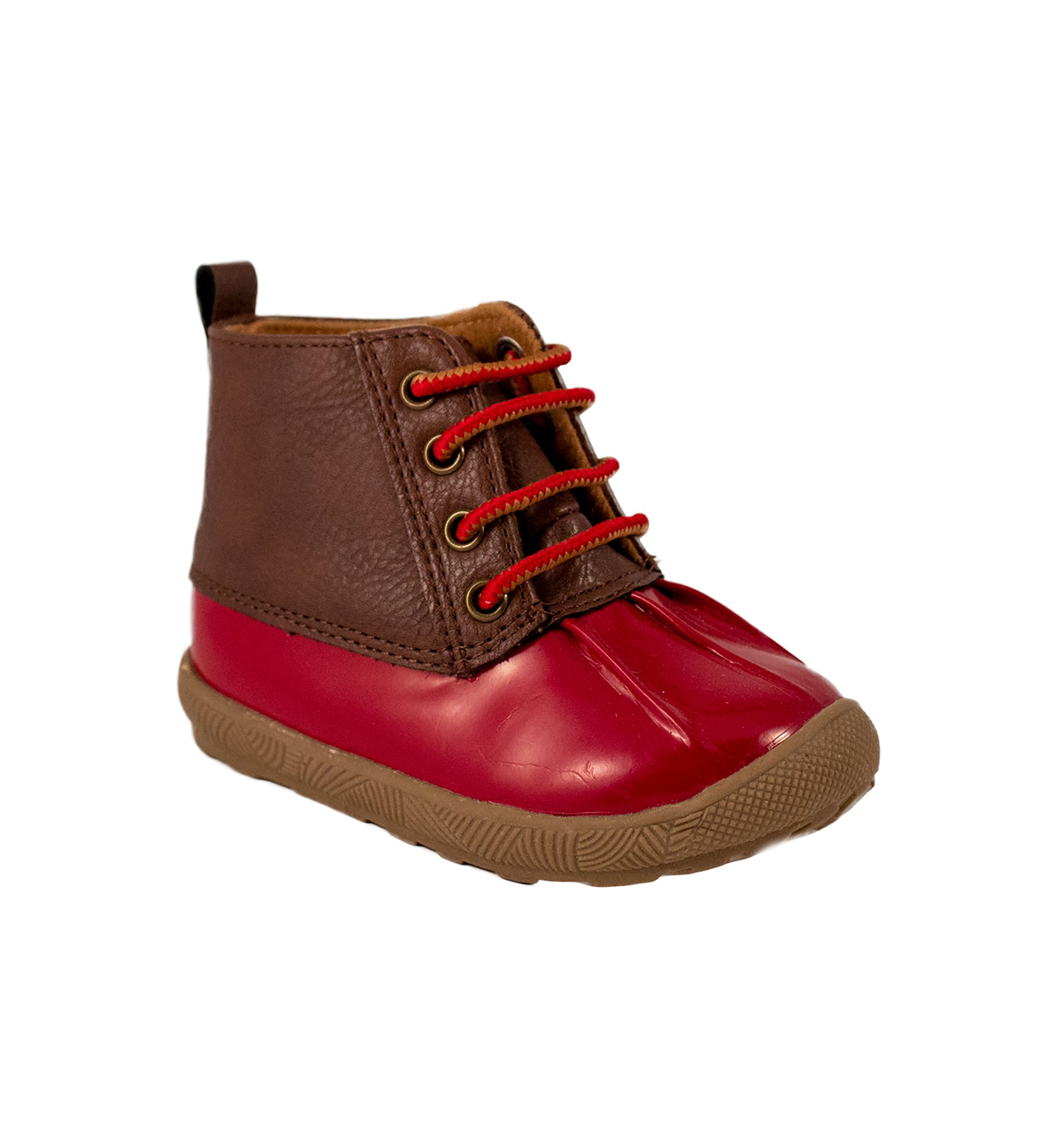 Toddler Red Duck Boots