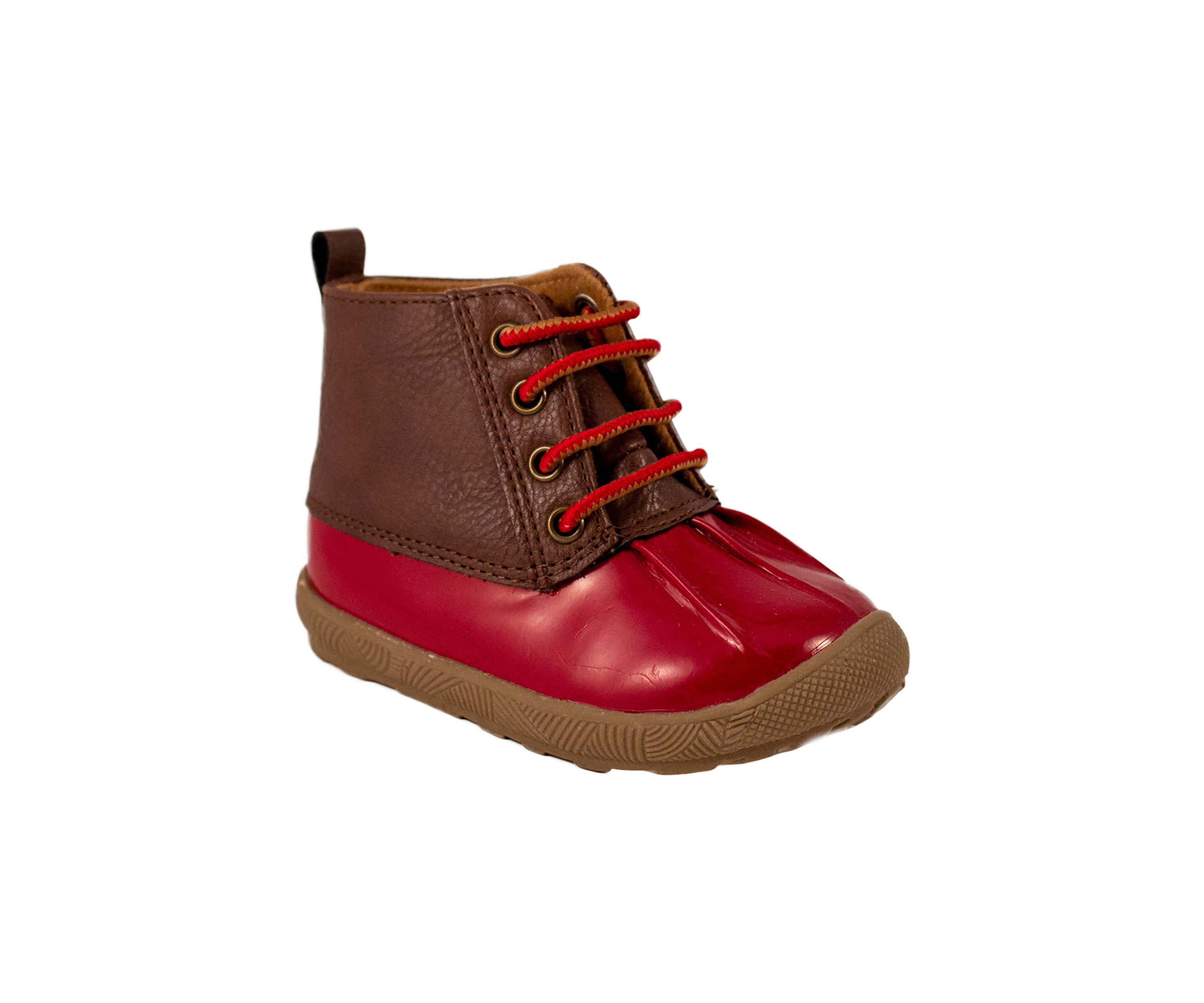 Toddler Red Duck Boots