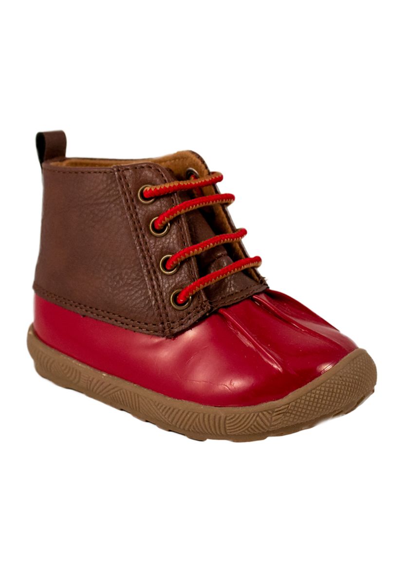 Toddler Red Duck Boots