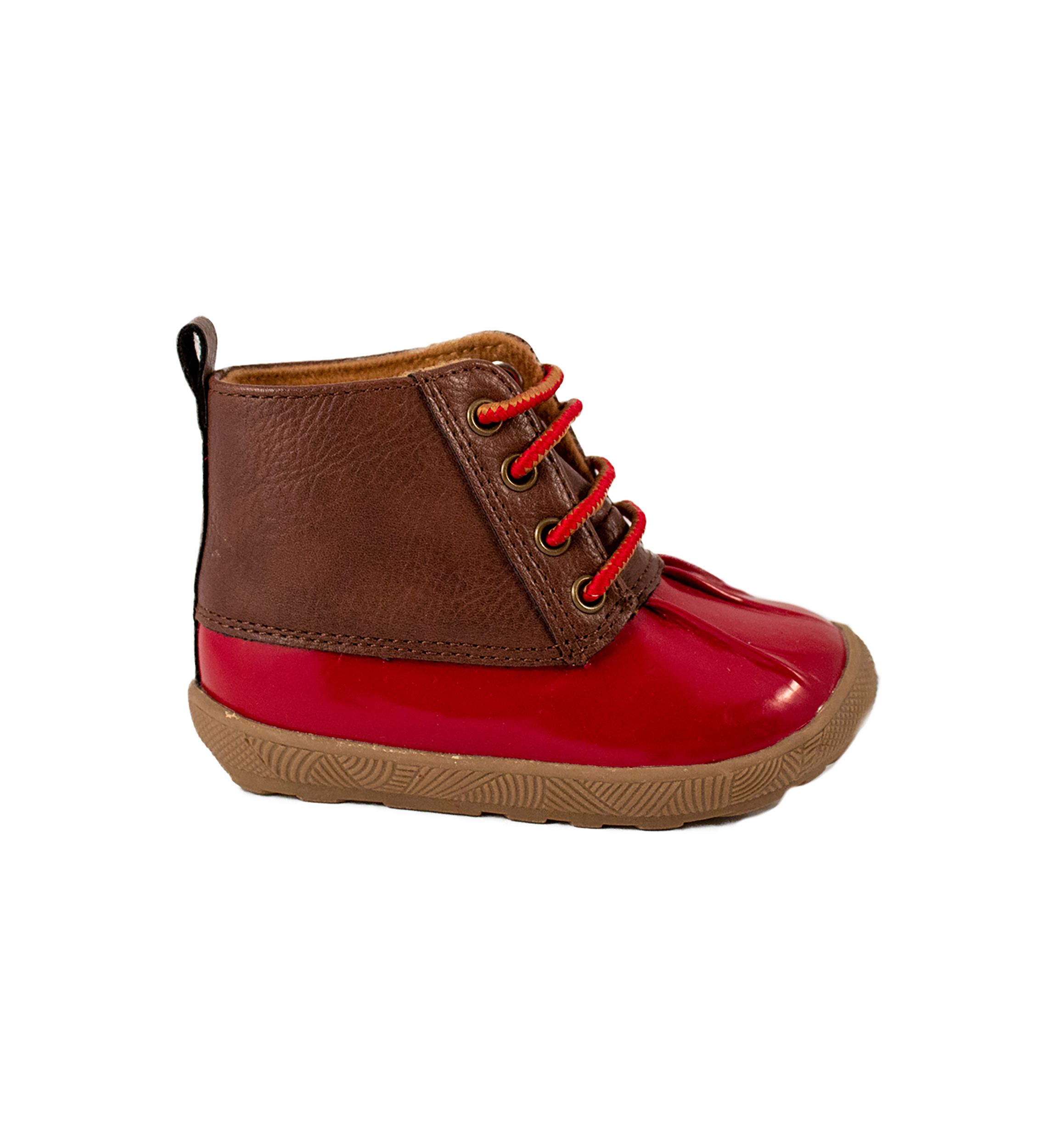 Toddler Red Duck Boots