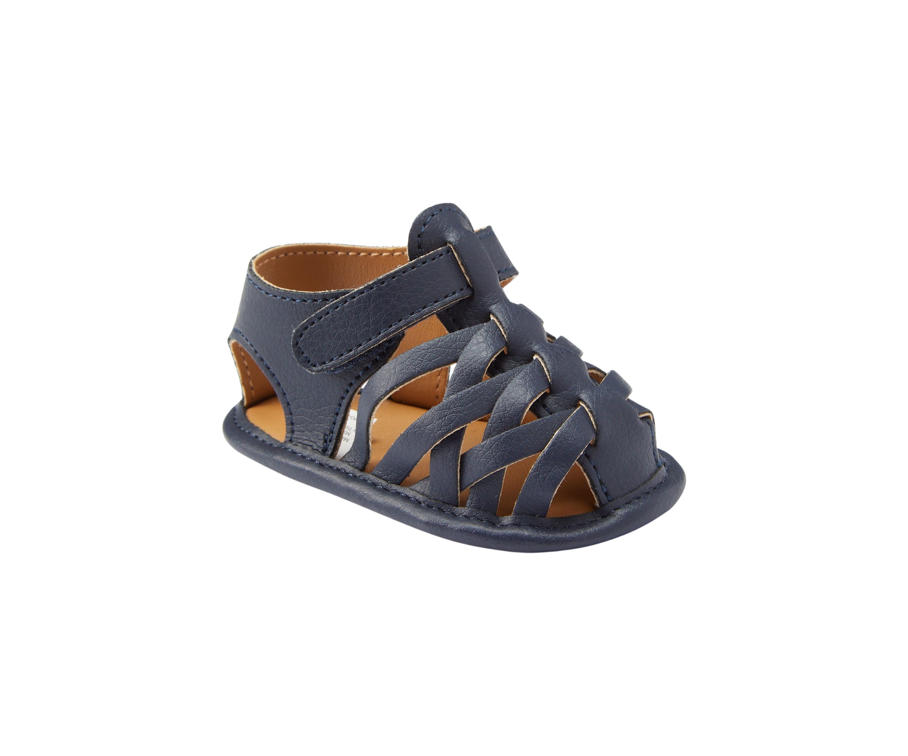 Baby Girls Wesley Navy Strappy Sandals