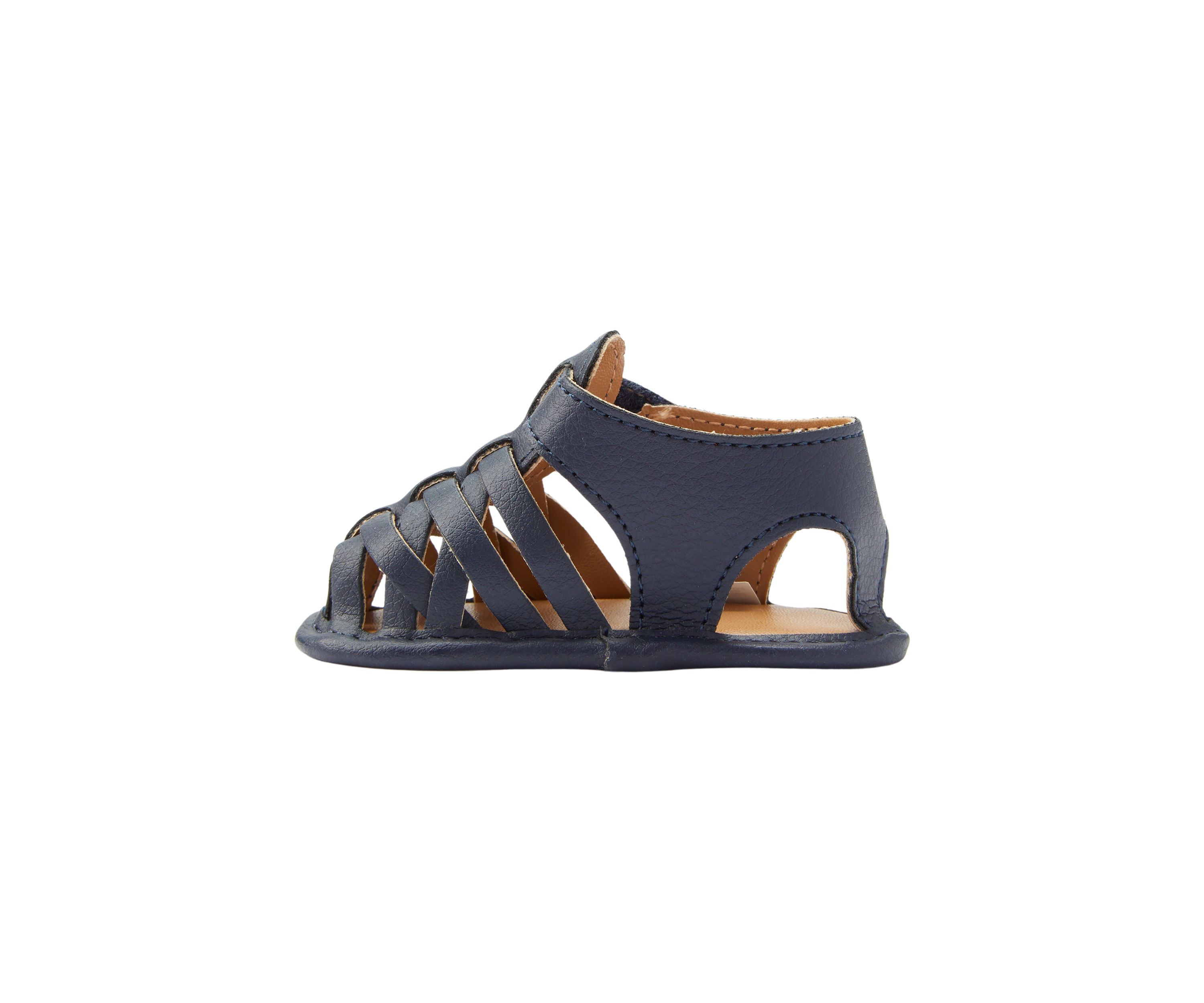 Baby Girls Wesley Navy Strappy Sandals