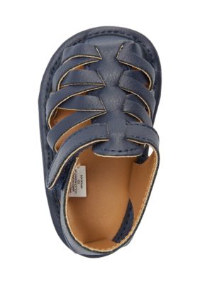 Baby Girls Wesley Navy Strappy Sandals