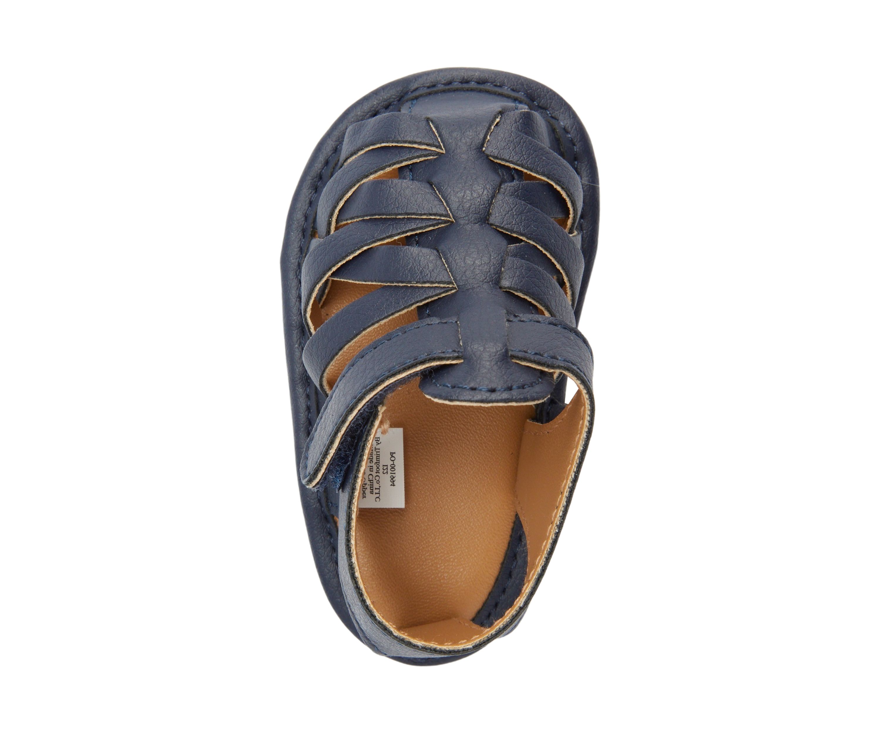 Baby Girls Wesley Navy Strappy Sandals