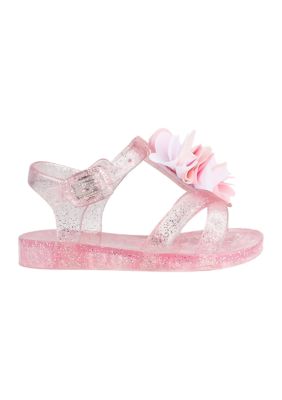 Toddler Girls Poppy Pink Jelly Sandals