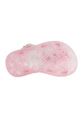 Toddler Girls Poppy Pink Jelly Sandals