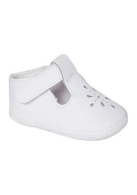 Baby Girls Leather Strap Performance Shoes