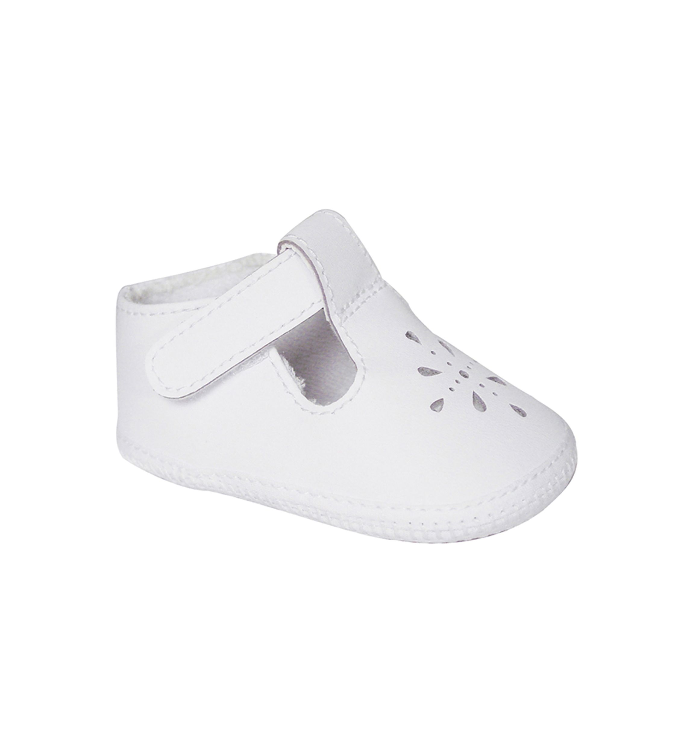 Baby Girls Leather Strap Performance Shoes