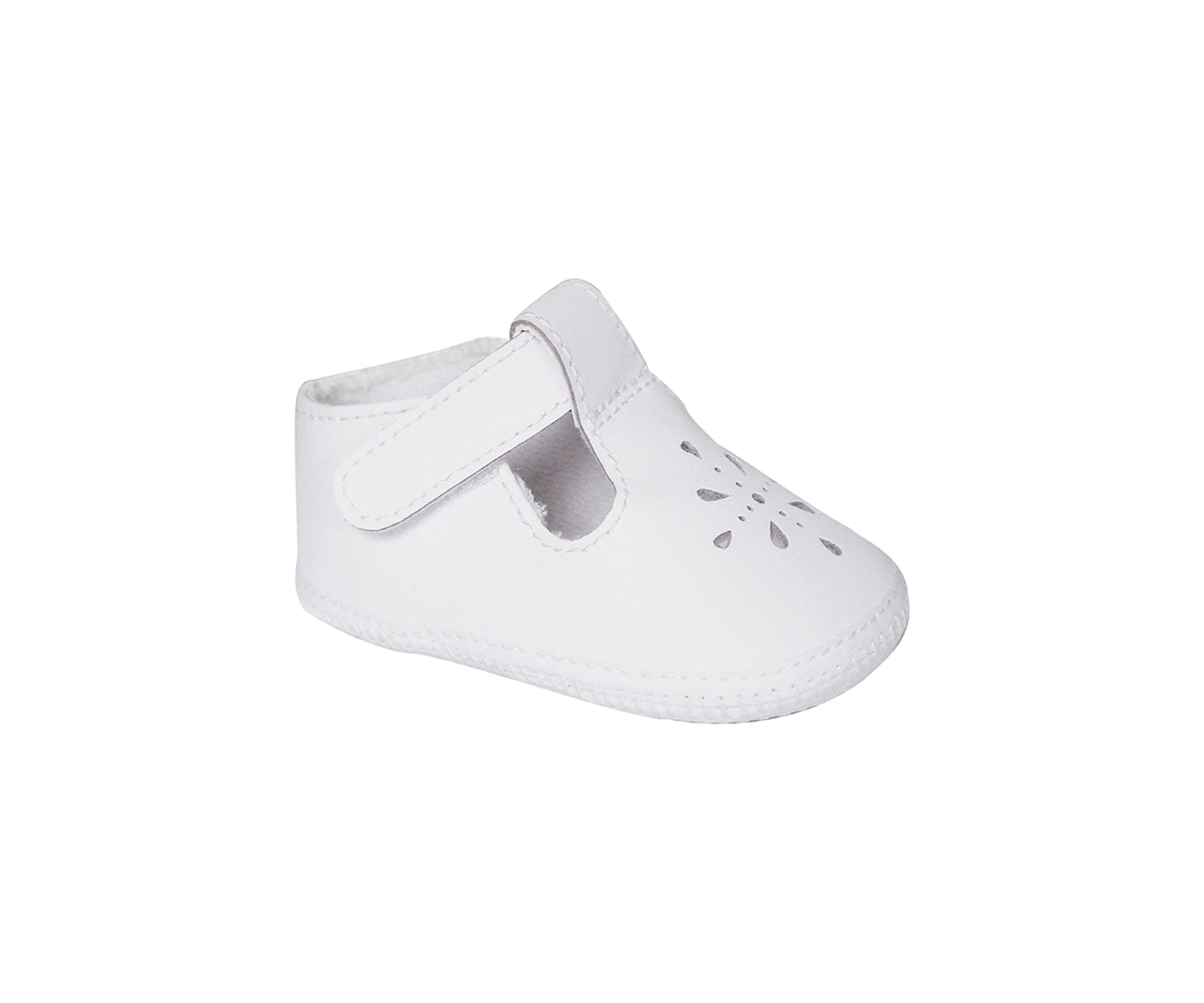 Baby Girls Leather Strap Performance Shoes