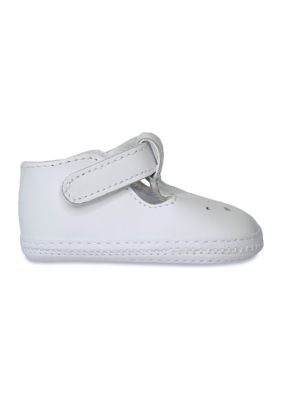 Baby Girls Leather Strap Performance Shoes