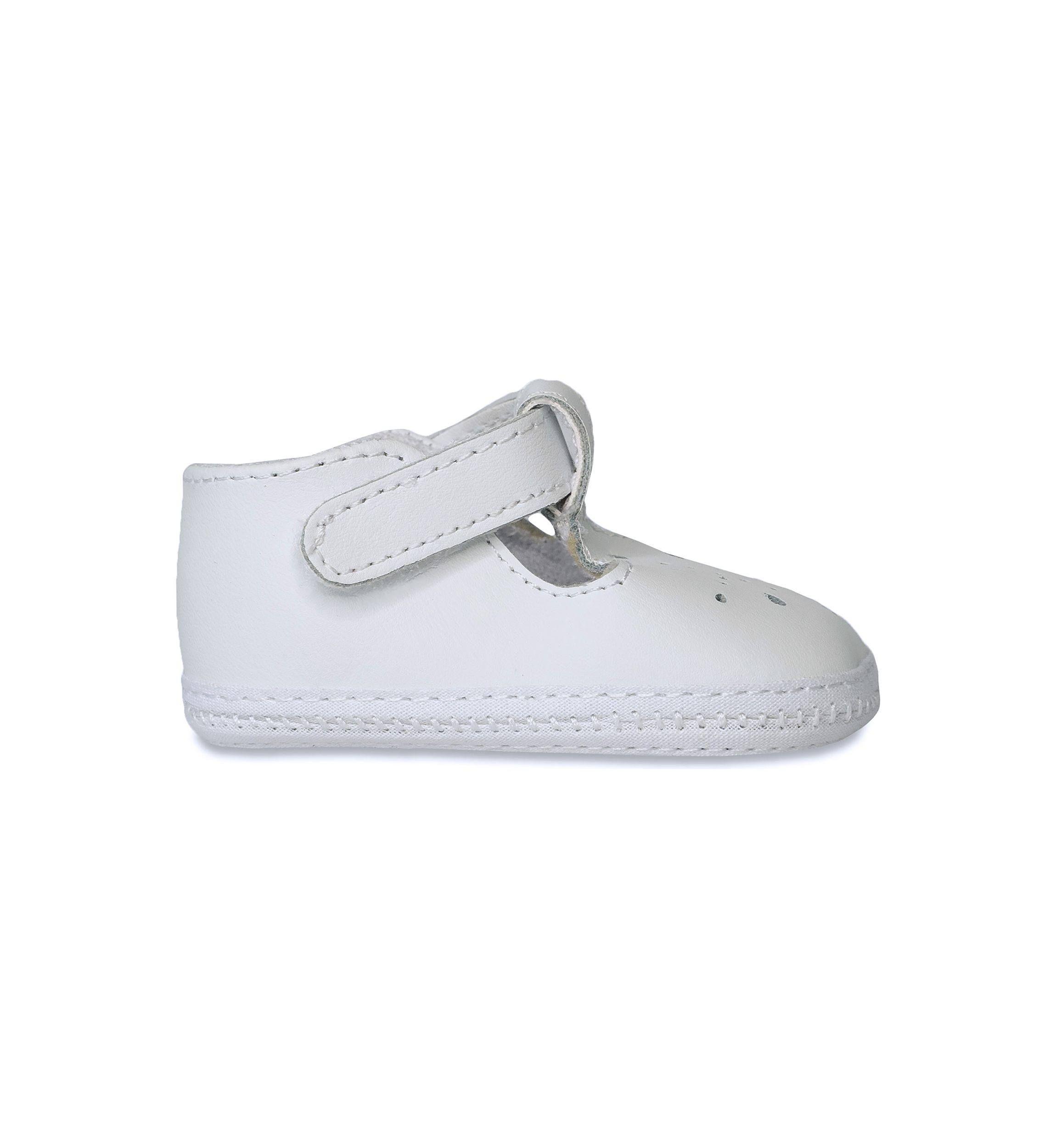 Baby Girls Leather Strap Performance Shoes