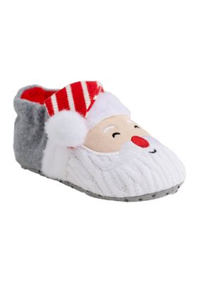 Crown Ivy Baby Saint Santa Slippers