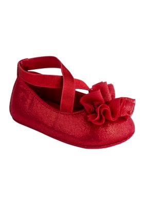 Baby Girls Ruffle Dress Shoes