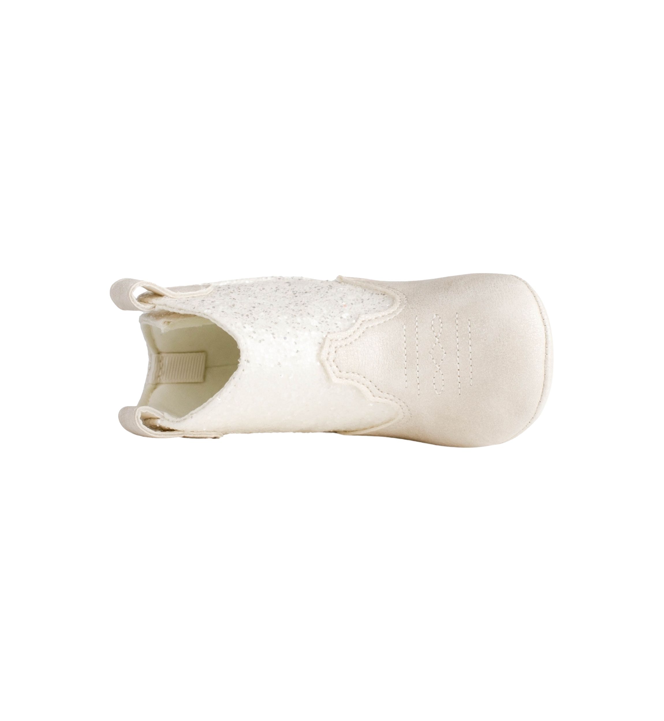 Baby Girls Miss Ivory Glitter Boots