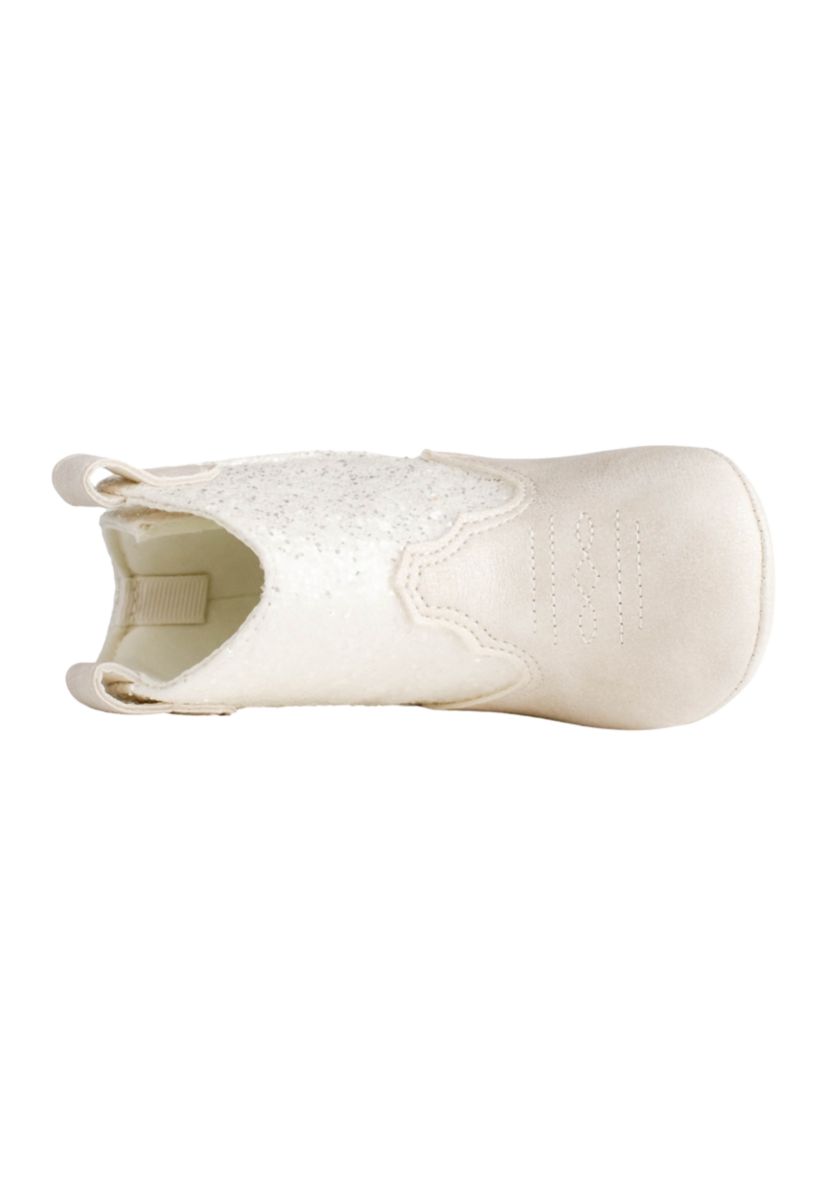 Baby Girls Miss Ivory Glitter Boots