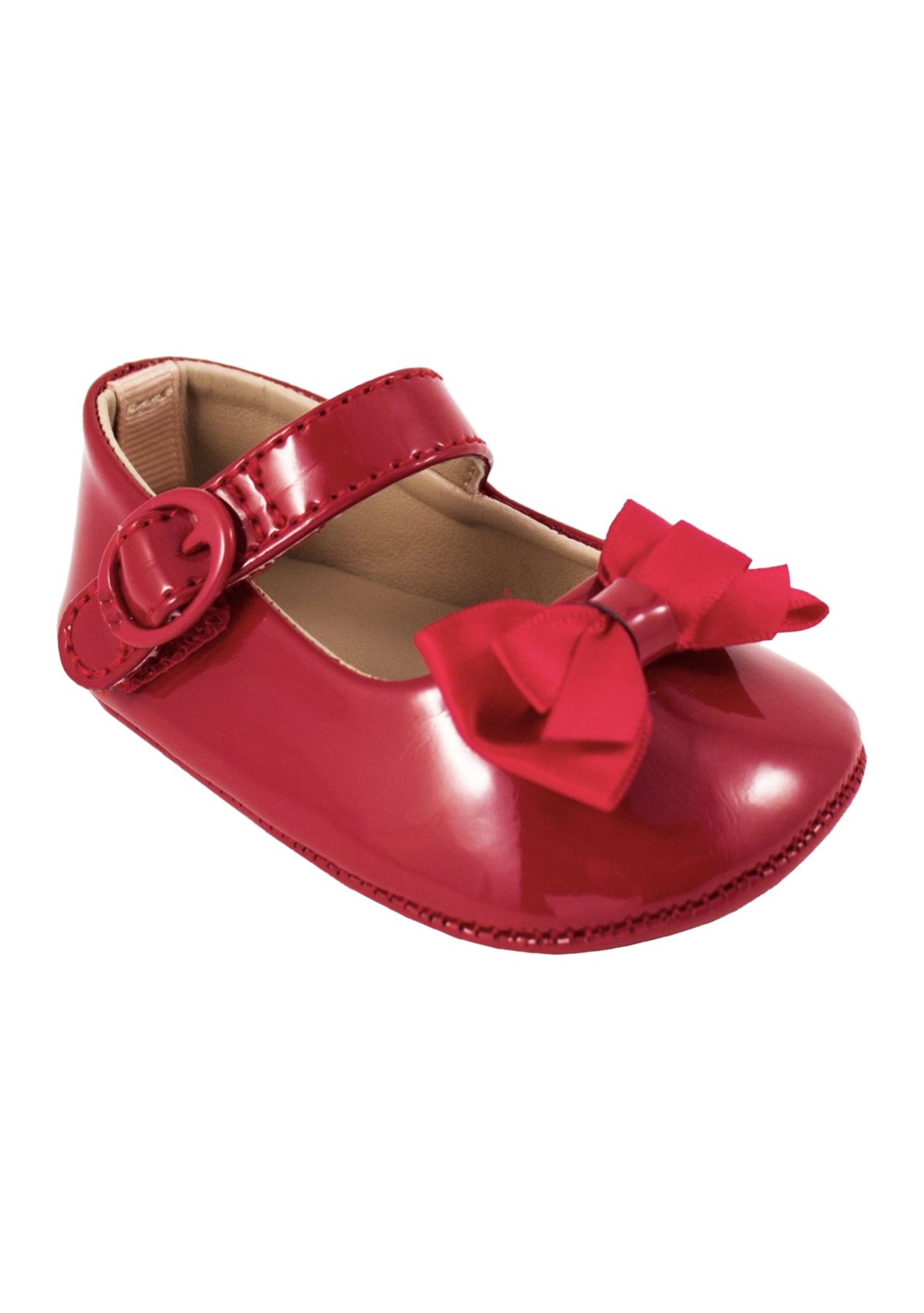 Baby Girls McKenna Red Patent Mary Jane Flats