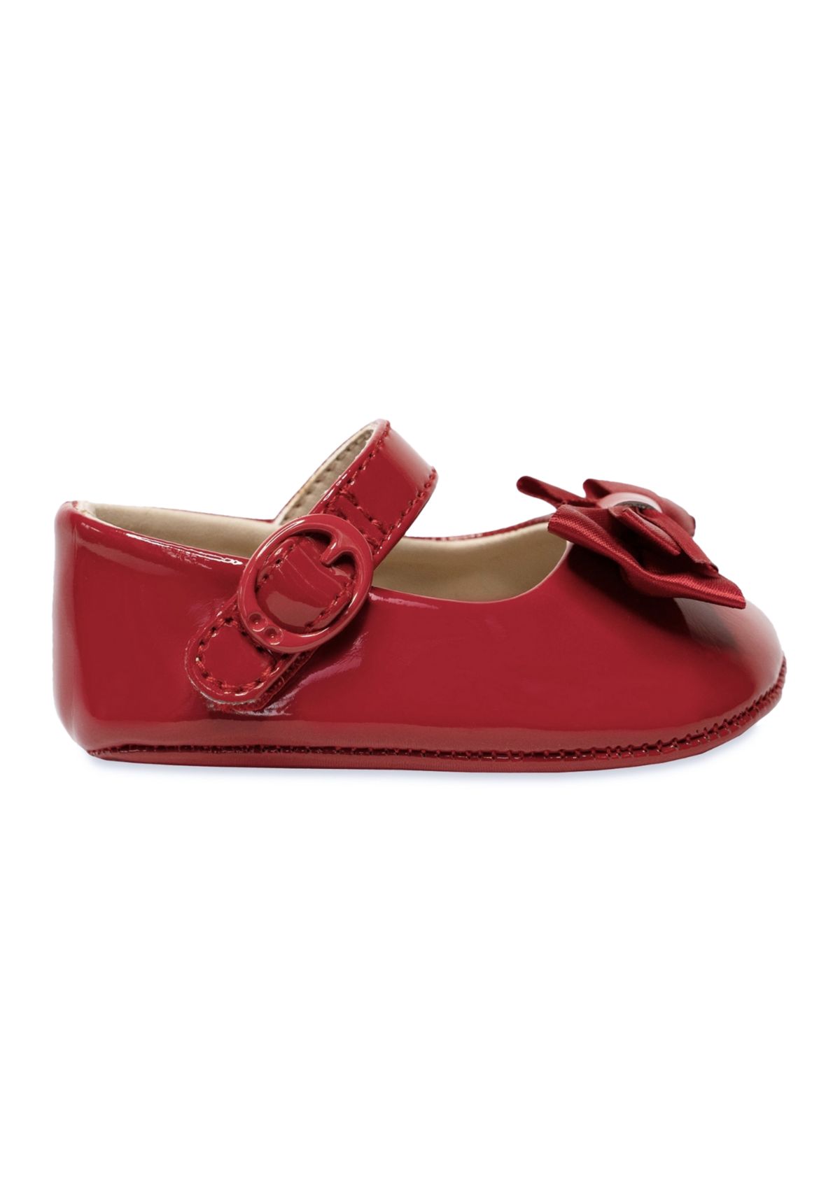 Baby Girls McKenna Red Patent Mary Jane Flats