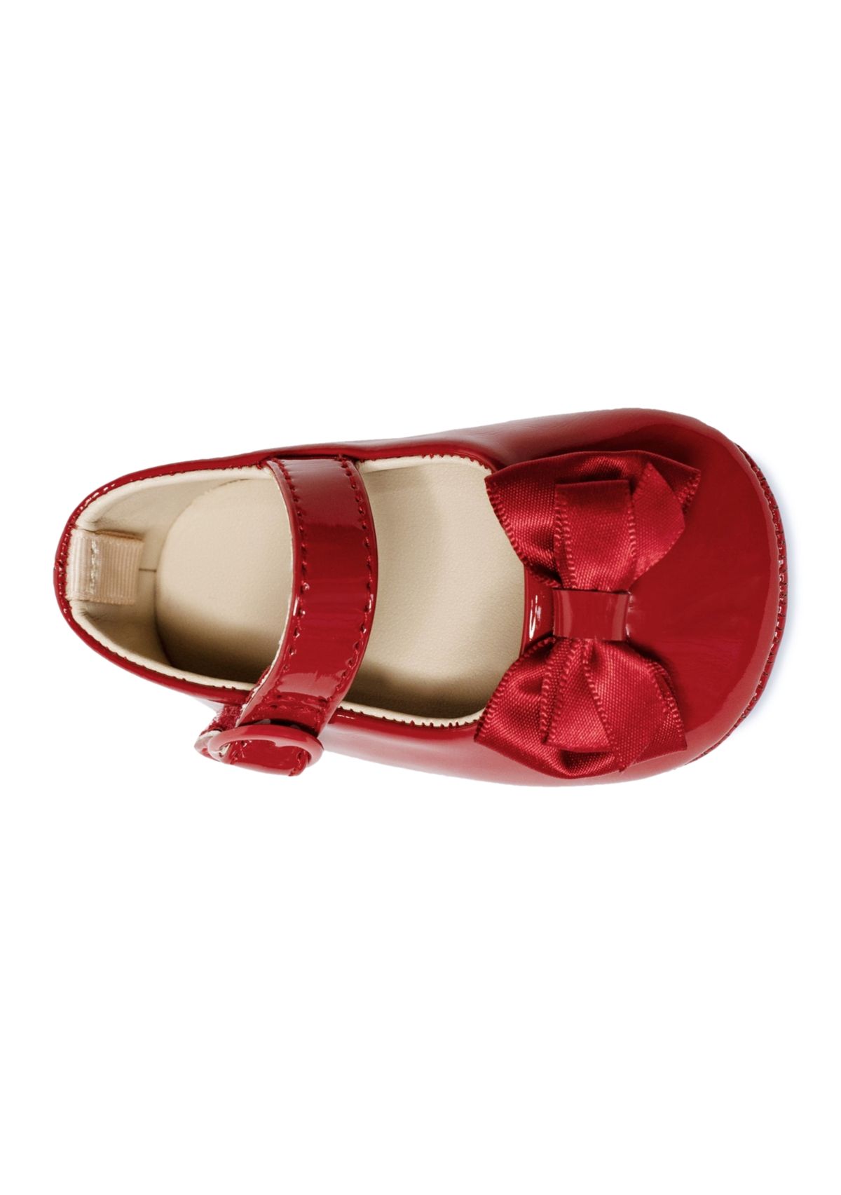 Baby Girls McKenna Red Patent Mary Jane Flats
