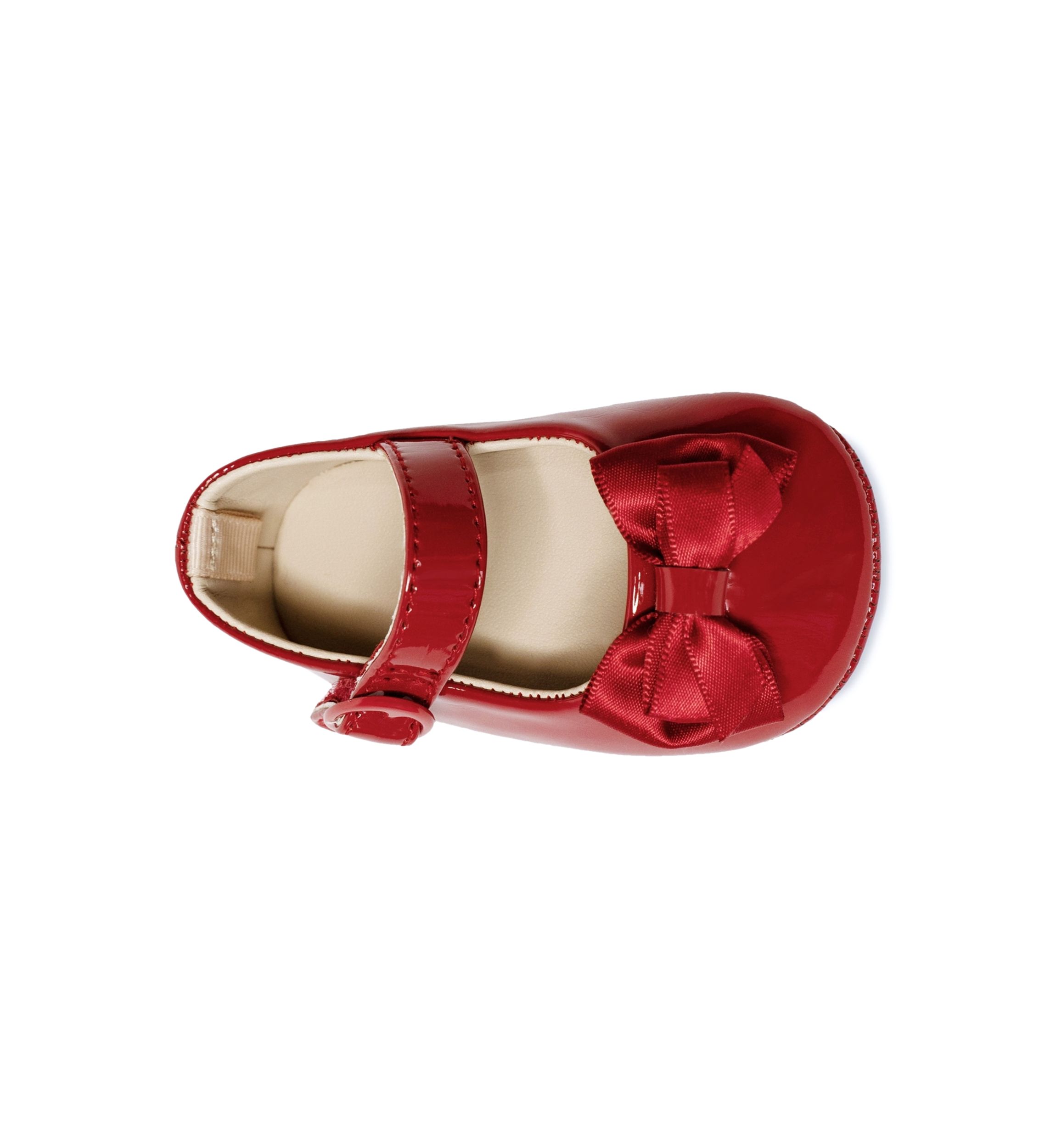 Baby Girls McKenna Red Patent Mary Jane Flats