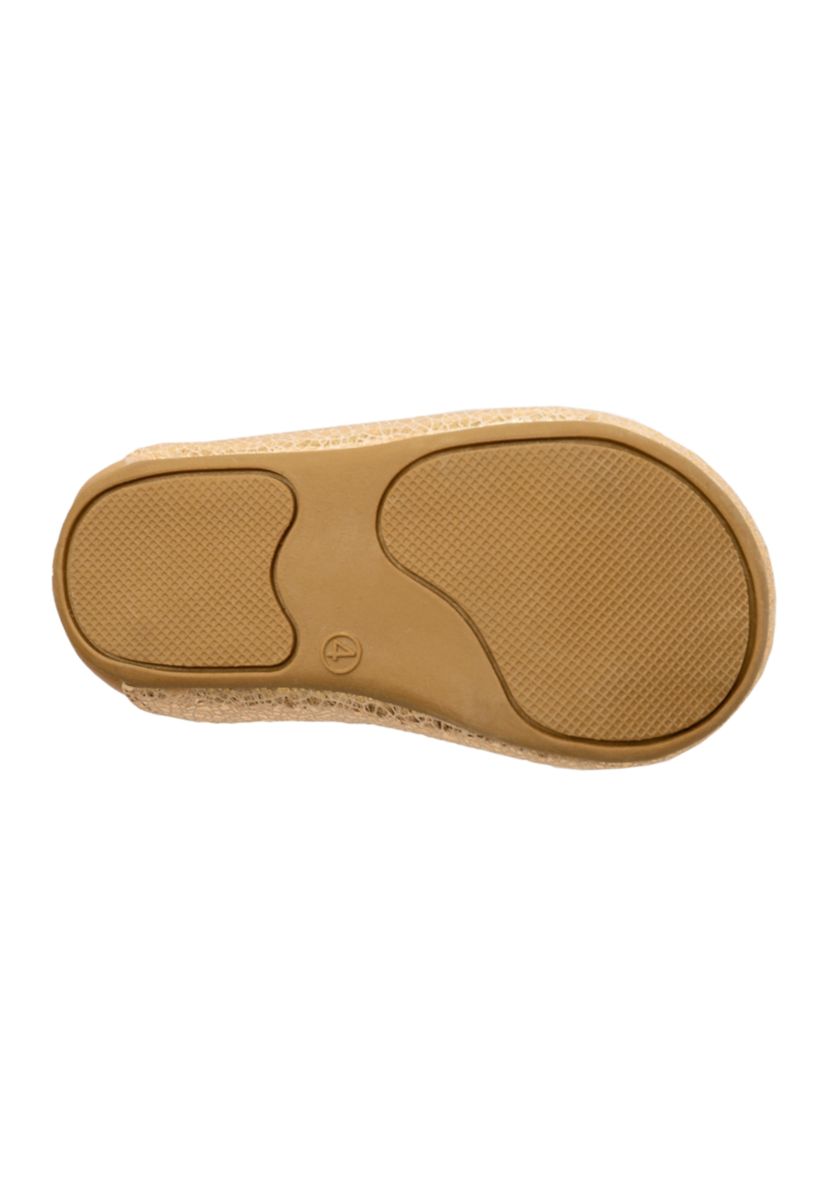 Baby Girls Chloe Rose Gold Walk with Bow Shoes