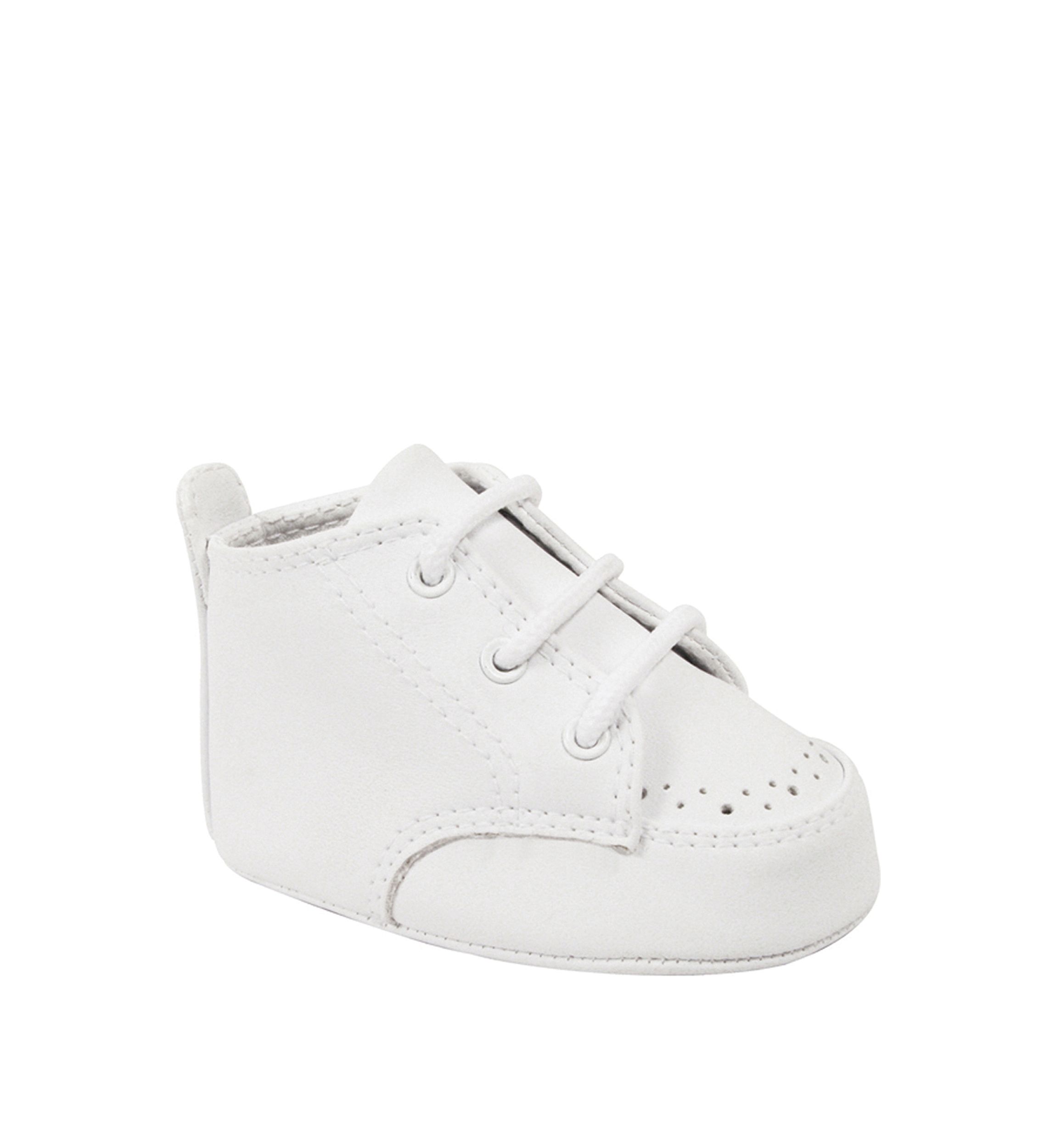 Baby Boys White High Top Shoes 