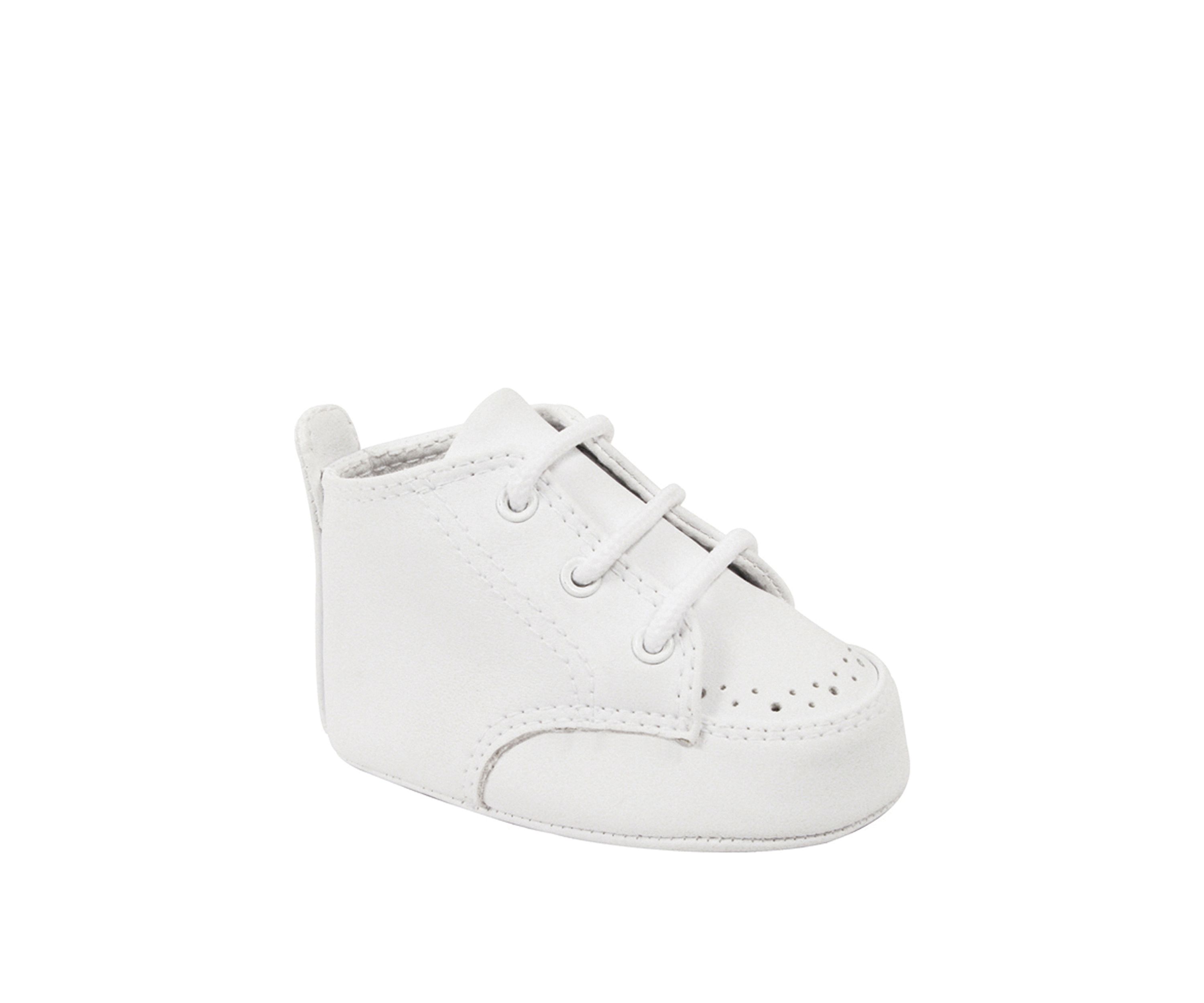 Baby Boys White High Top Shoes 
