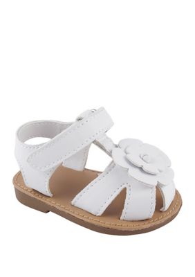 Crown & Ivy™ Baby Girls White Fisherman Closed Toe Sandals | belk