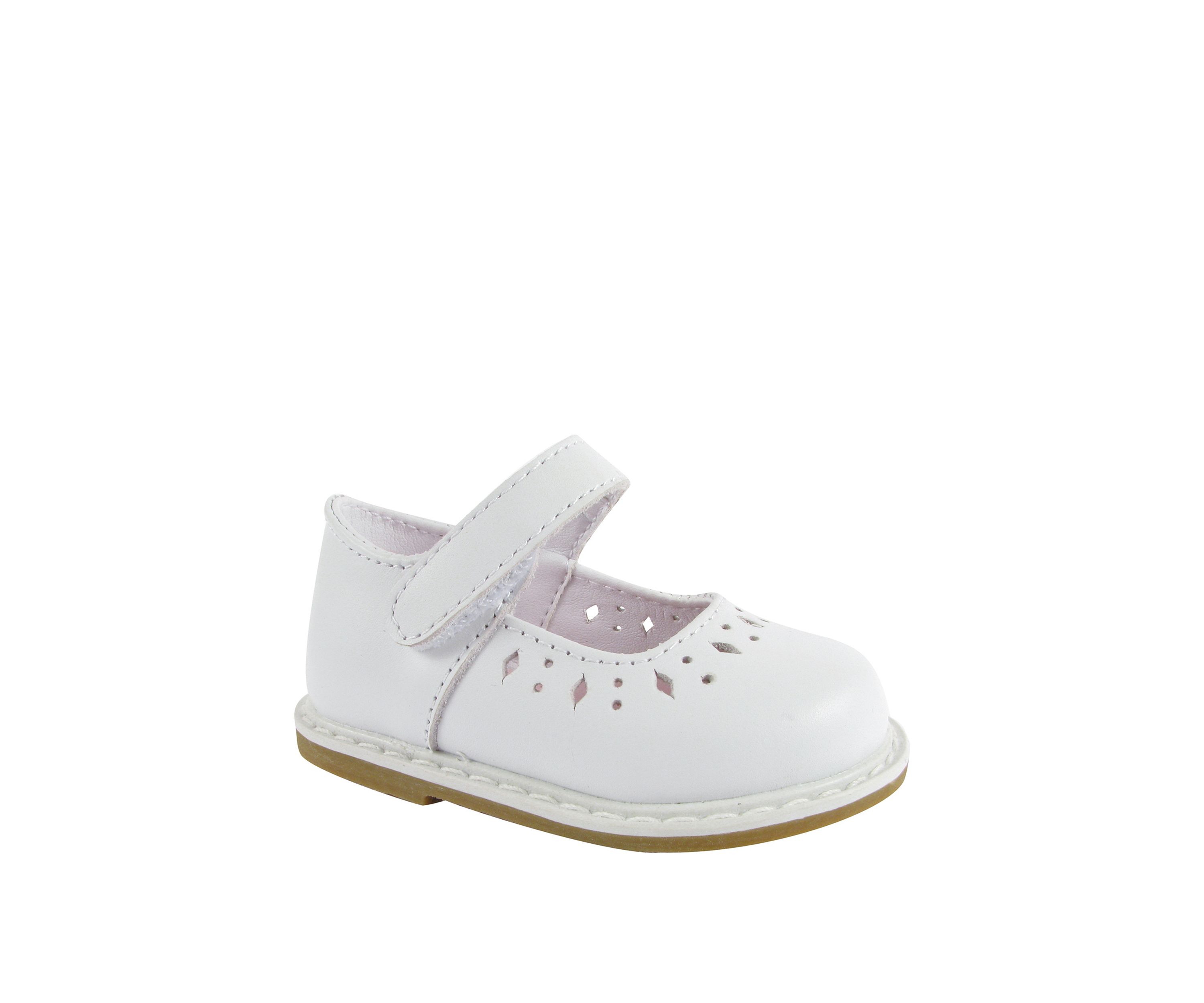 Baby Girls White Mary Jane Shoes