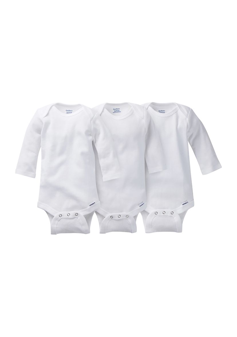 Baby Girls Long Sleeve Bodysuit Set 