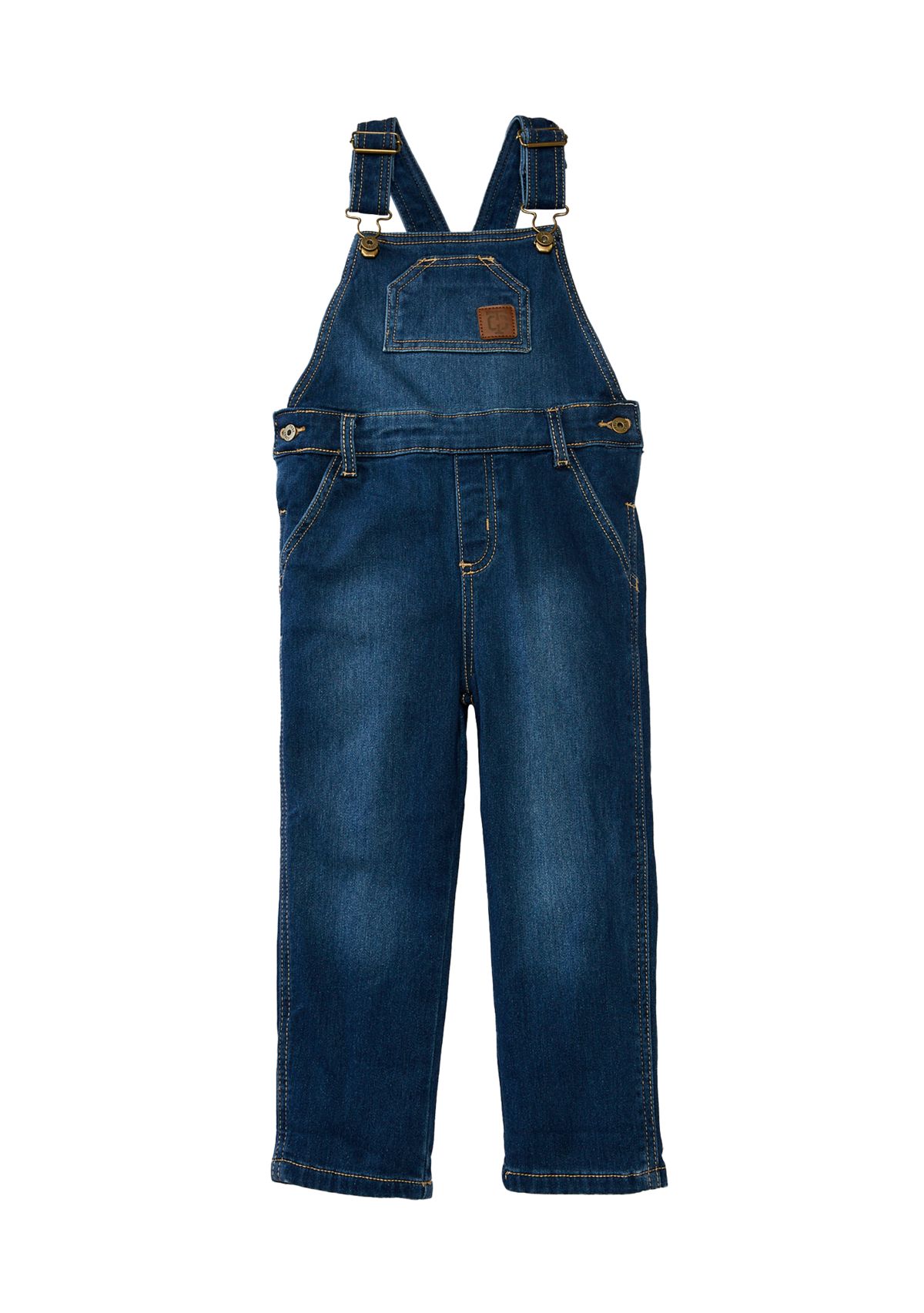 Toddler Boys Denim Overalls