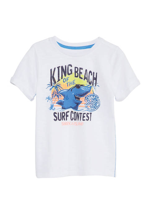 Toddler Boys Short Sleeve Graphic T-Shirt 