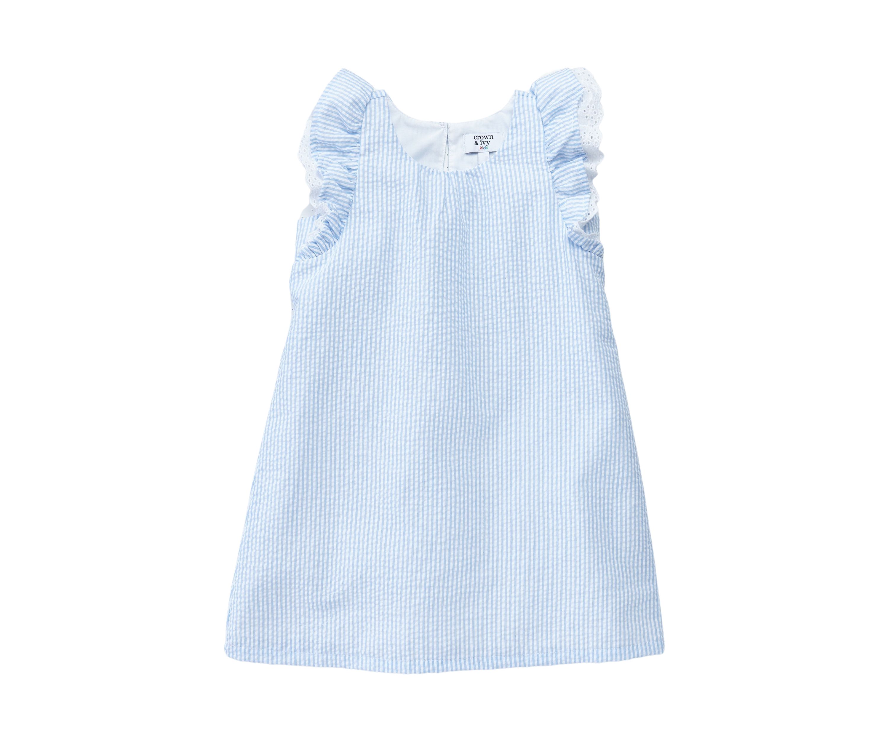 Toddler Girls Seersucker Dress