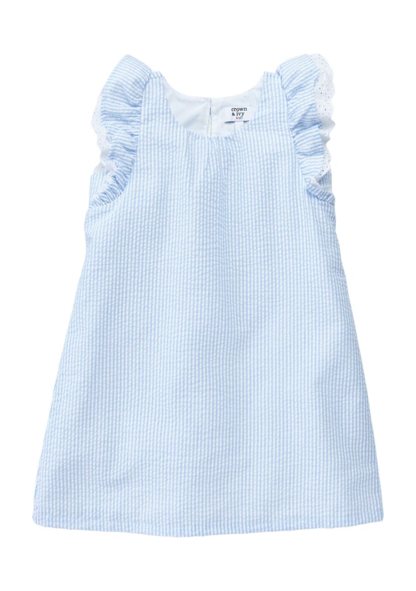Toddler Girls Seersucker Dress