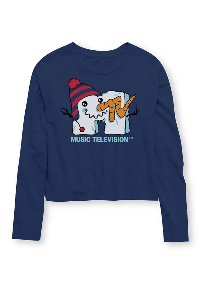Toddler Girls Long Sleeve Graphic T-Shirt 