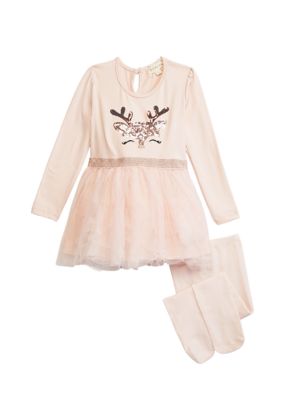 Toddler Girls Graphic Tutu Dress